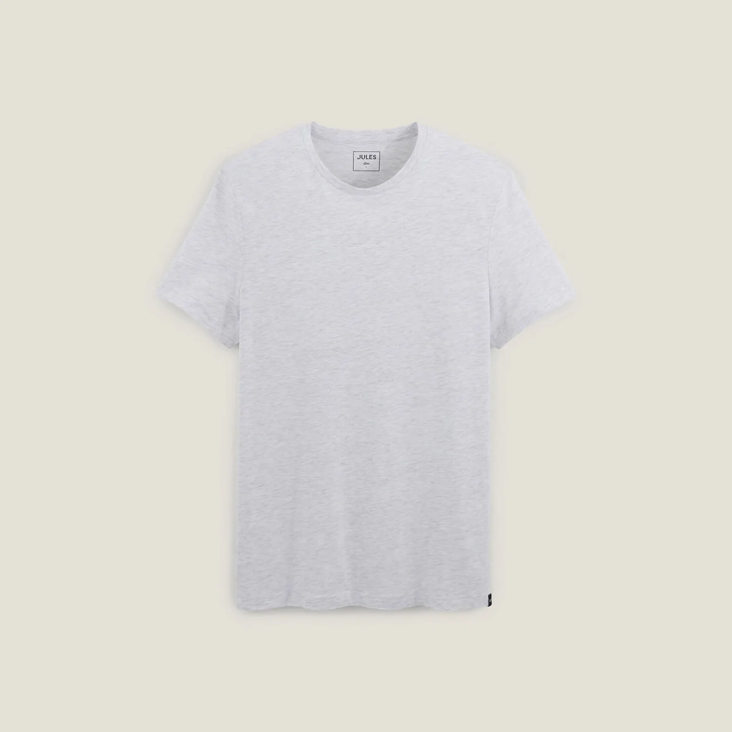 Basic T-shirt met ronde hals