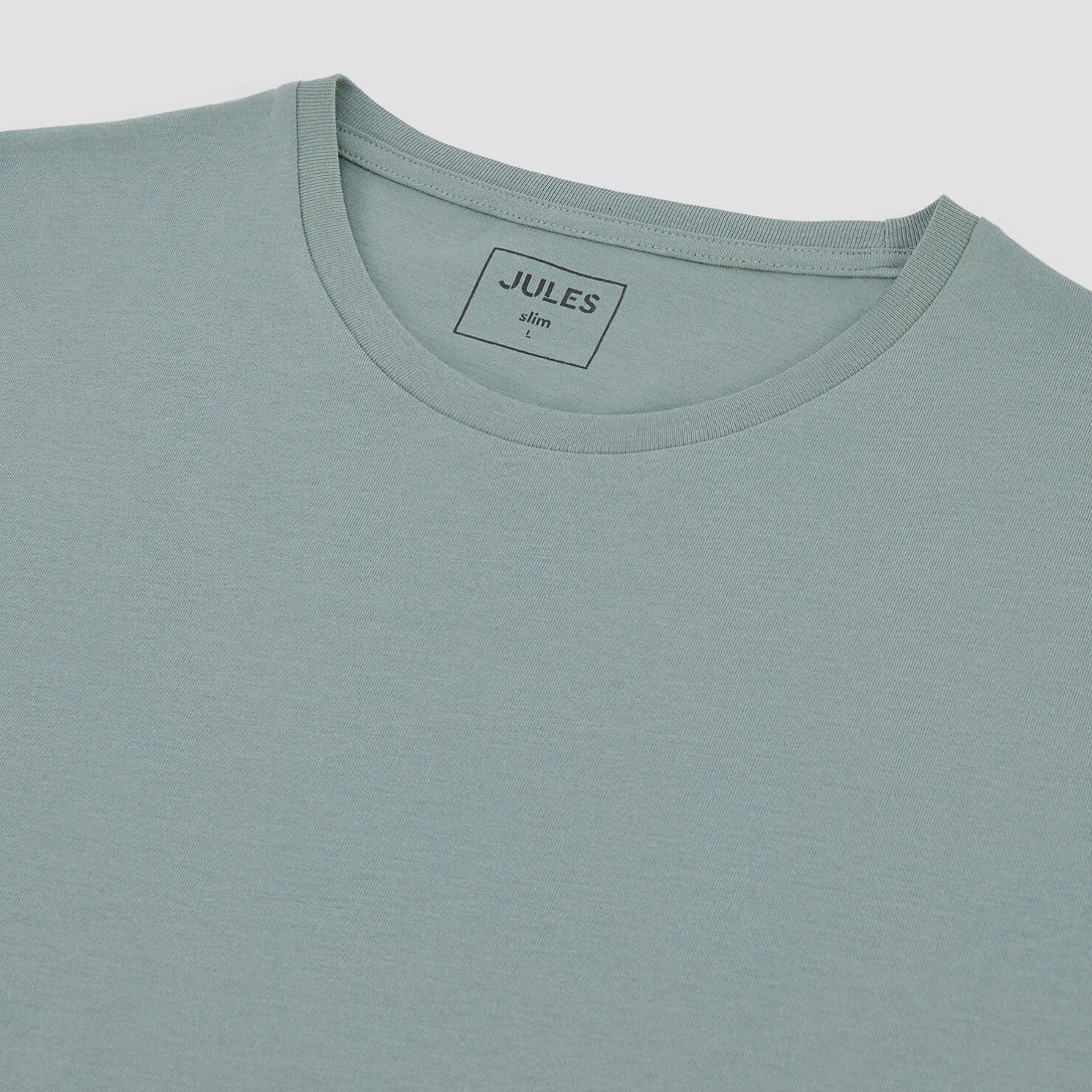 Basic T-shirt met ronde hals