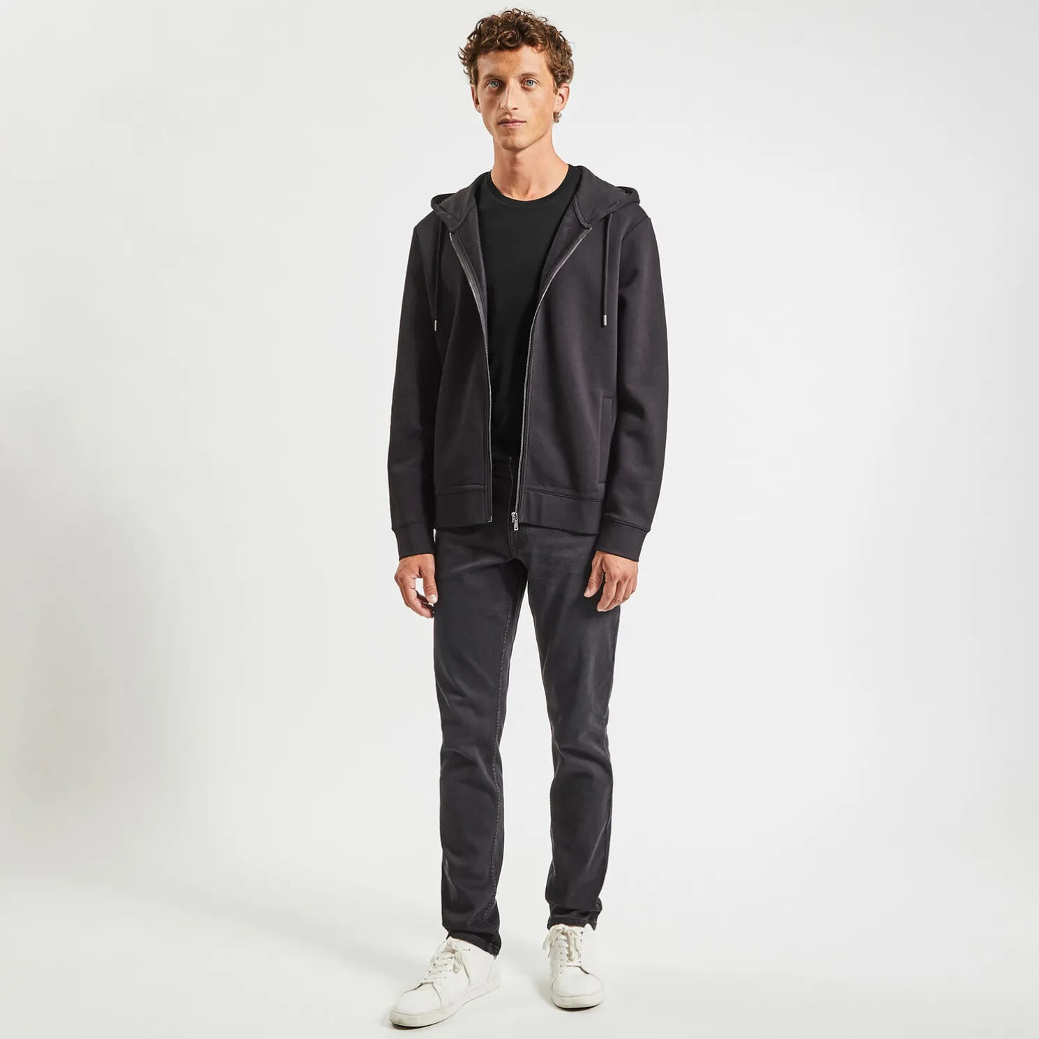 Basic T-shirt met ronde hals