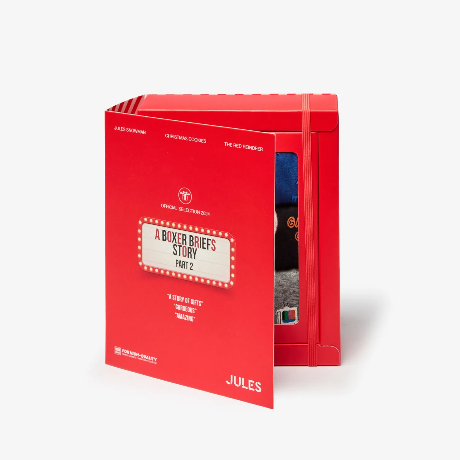 Box engelse versie met 3 fantasieboxers