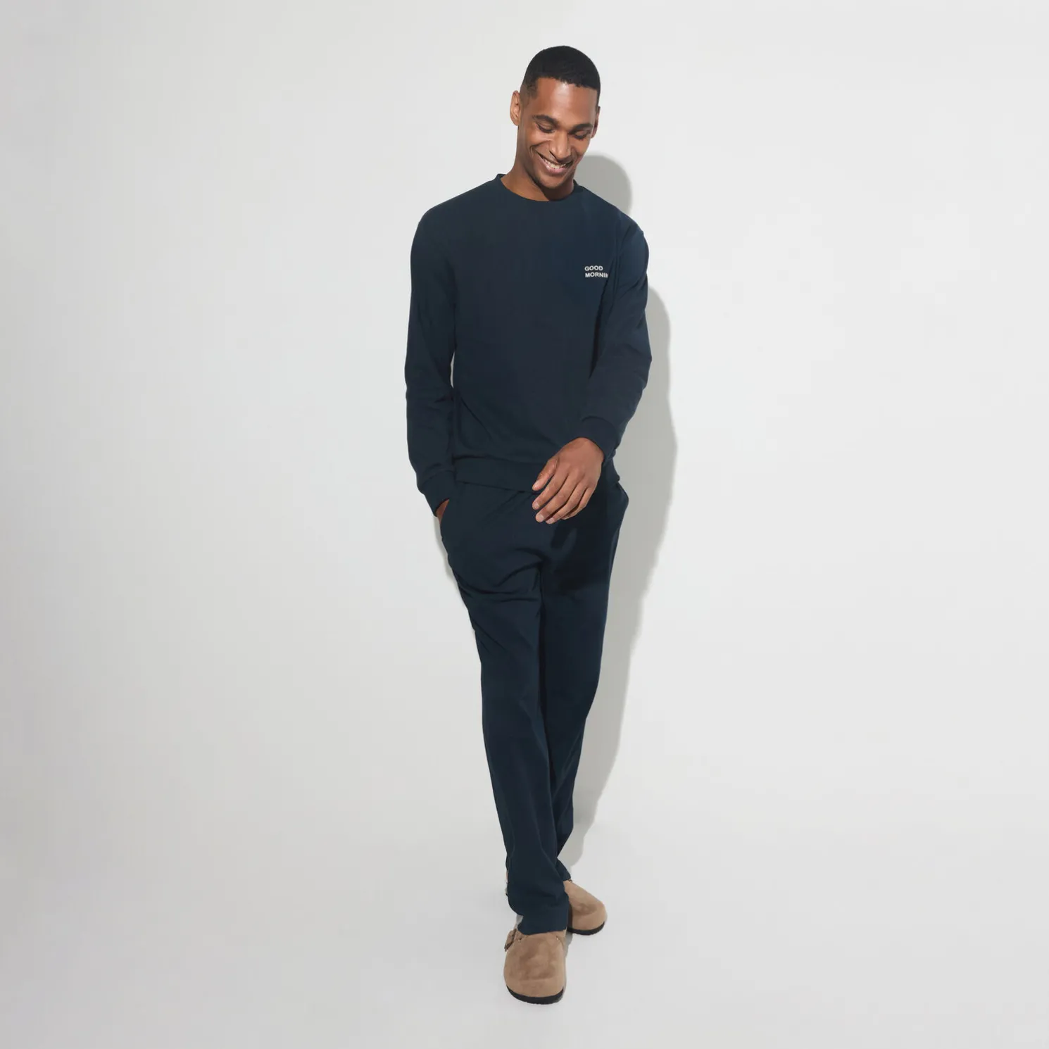 Box met warme pyjamaset