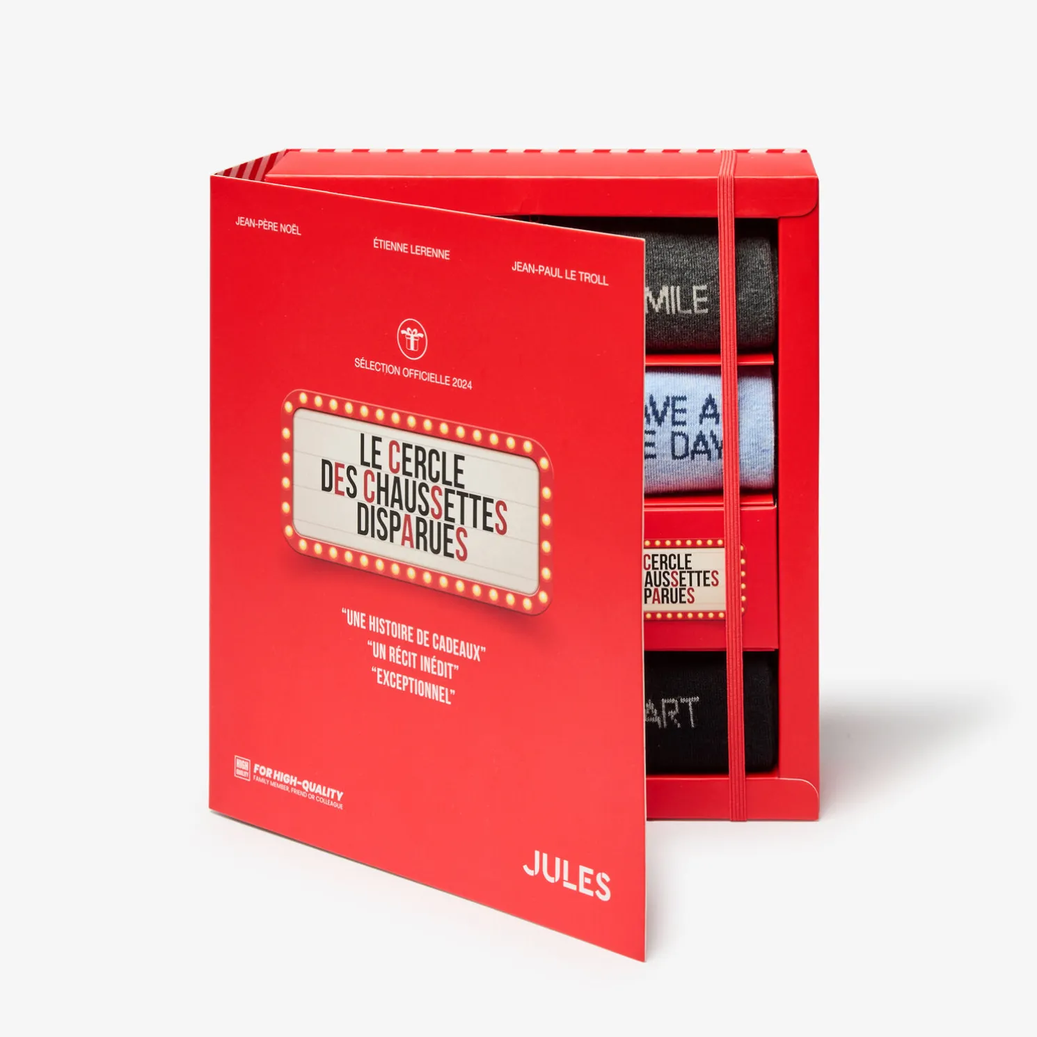 Box van 7 paar fantasiesokken