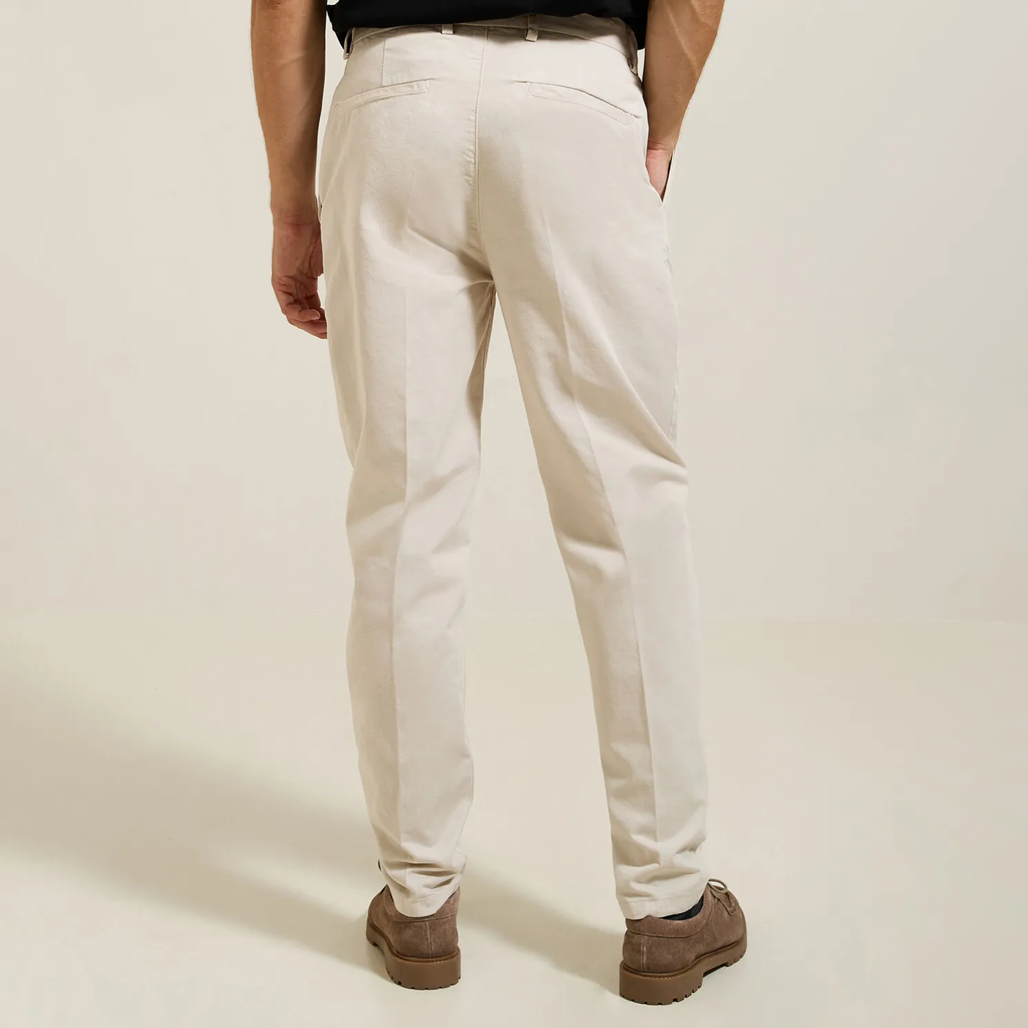 Broek met rechte pijpen