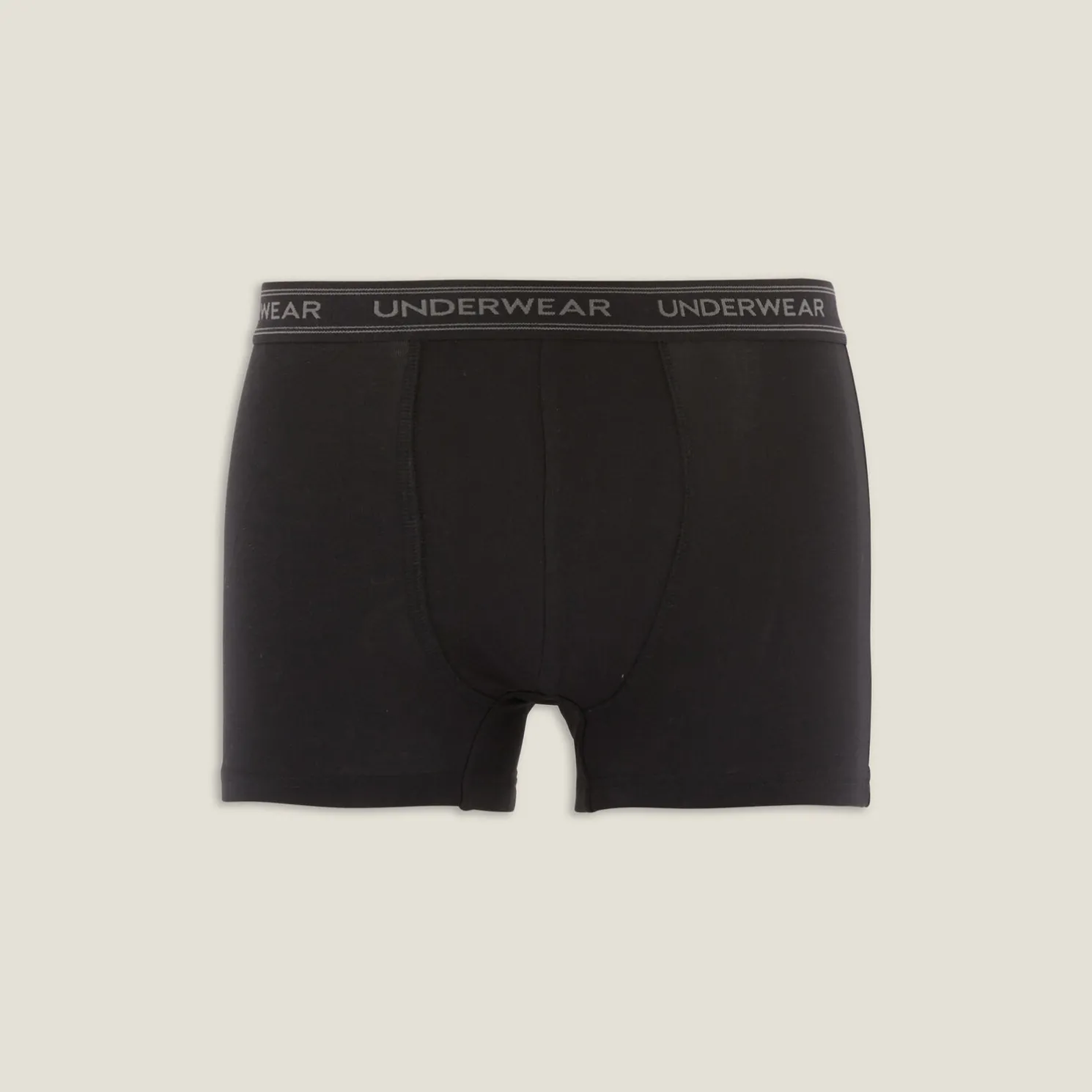 Effen boxer in biokatoen