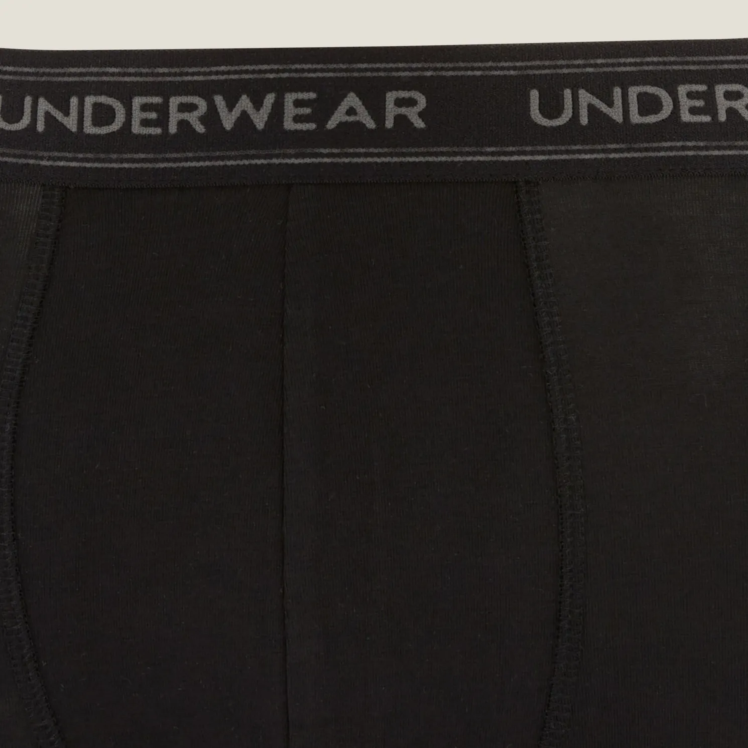 Effen boxer in biokatoen