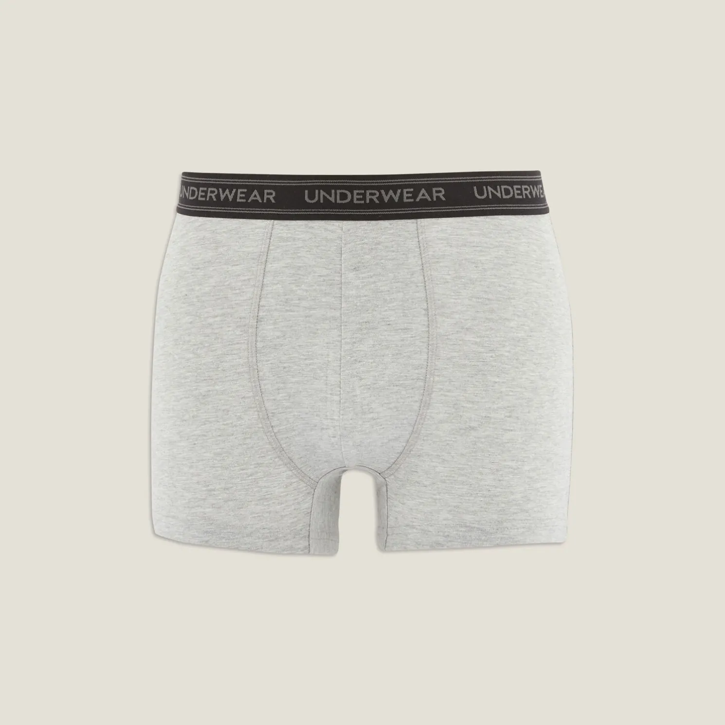 Effen boxer in biokatoen