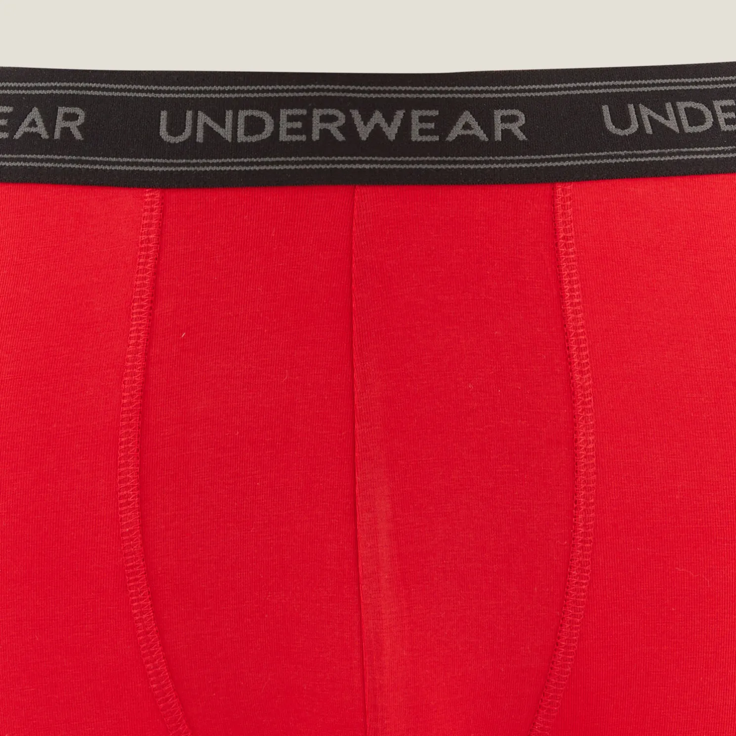 Effen boxer in biokatoen