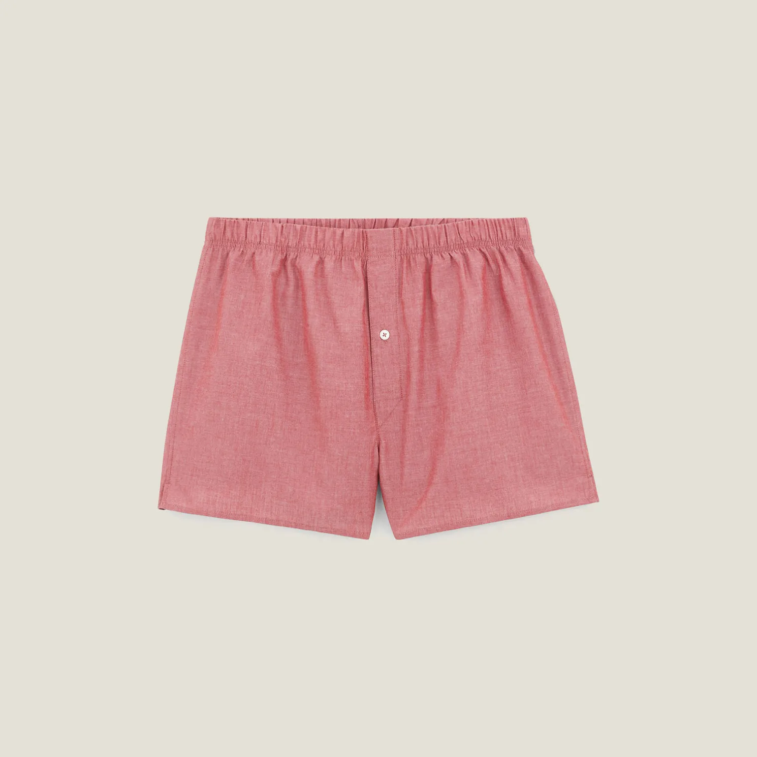 Effen boxershort in biokatoen