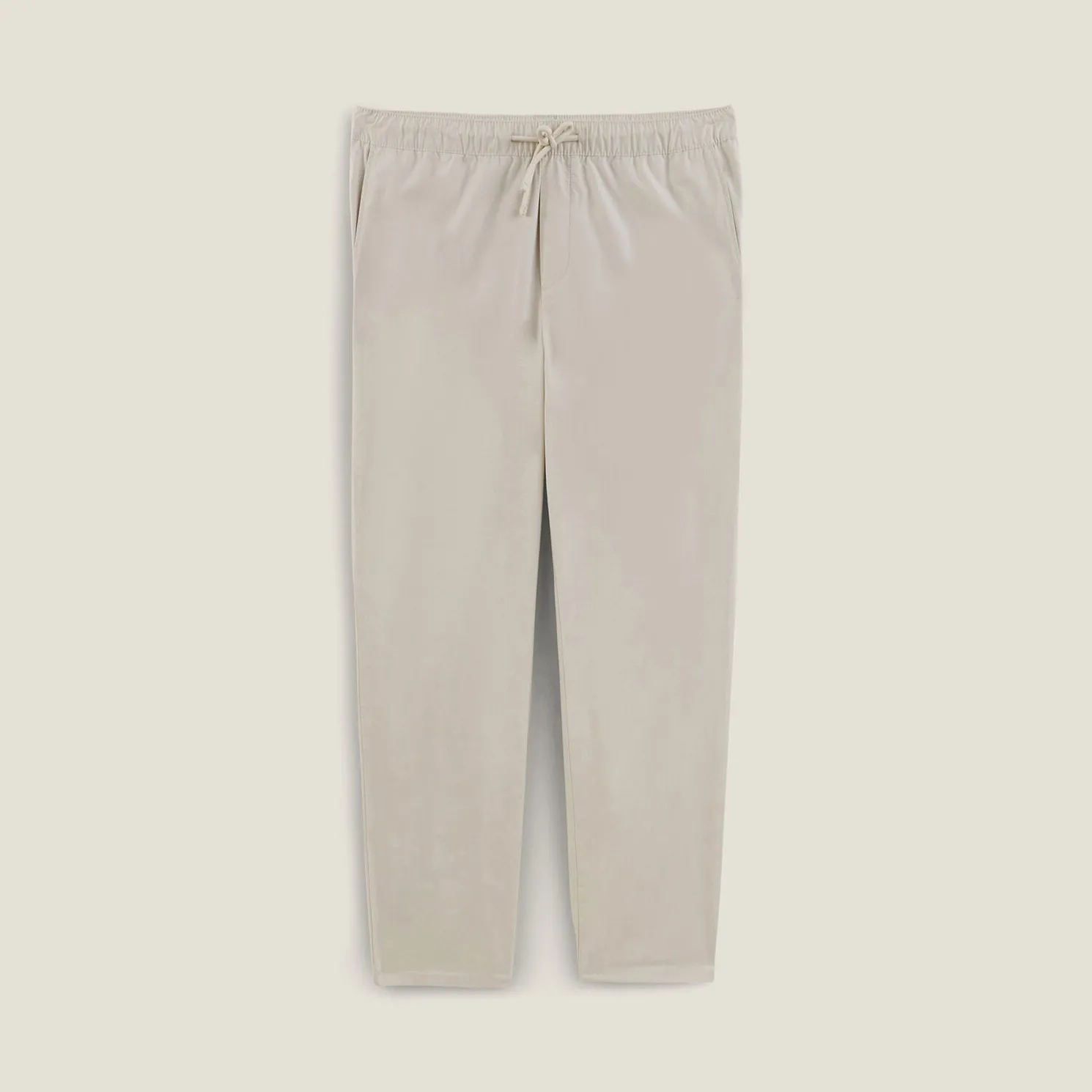 Effen relaxed broek