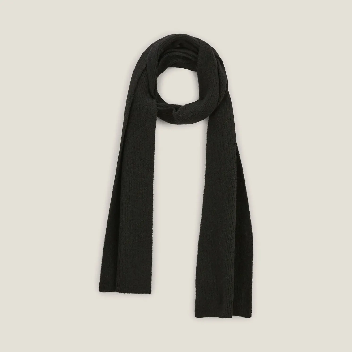 Effen sjaal in tricot