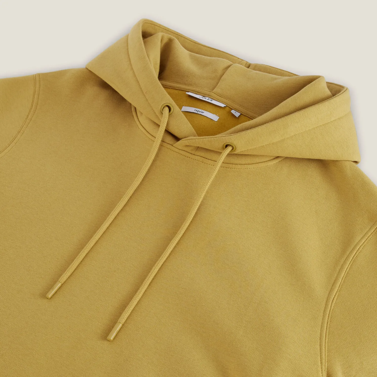 Effen sweater met kap