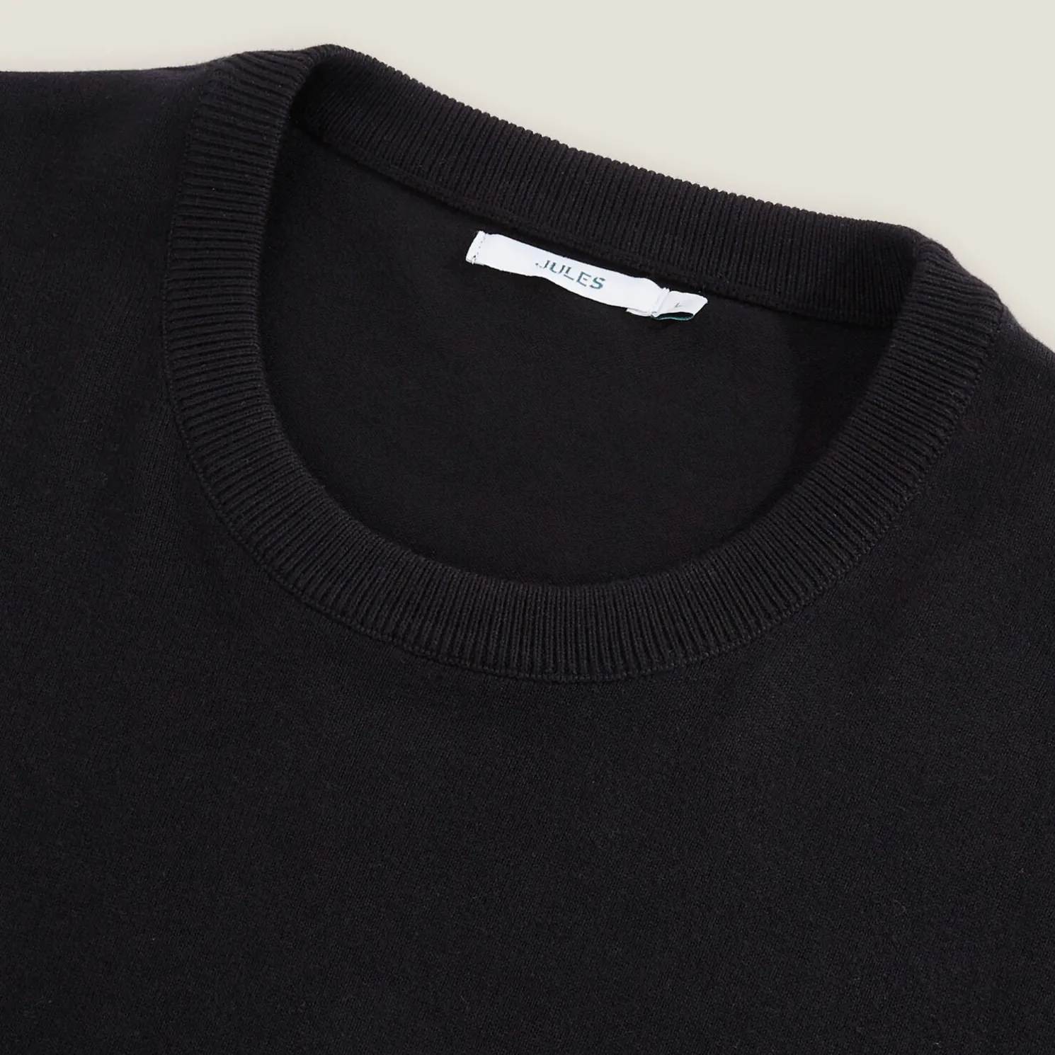 Essentiële trui met ronde hals