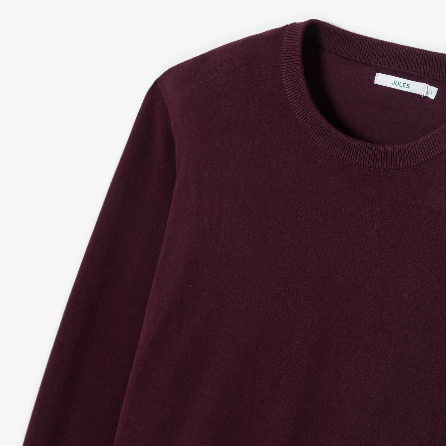 Essentiële trui met ronde hals