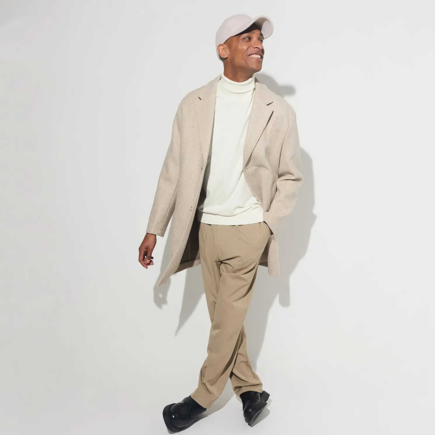 Essentiële trui met rolkraag