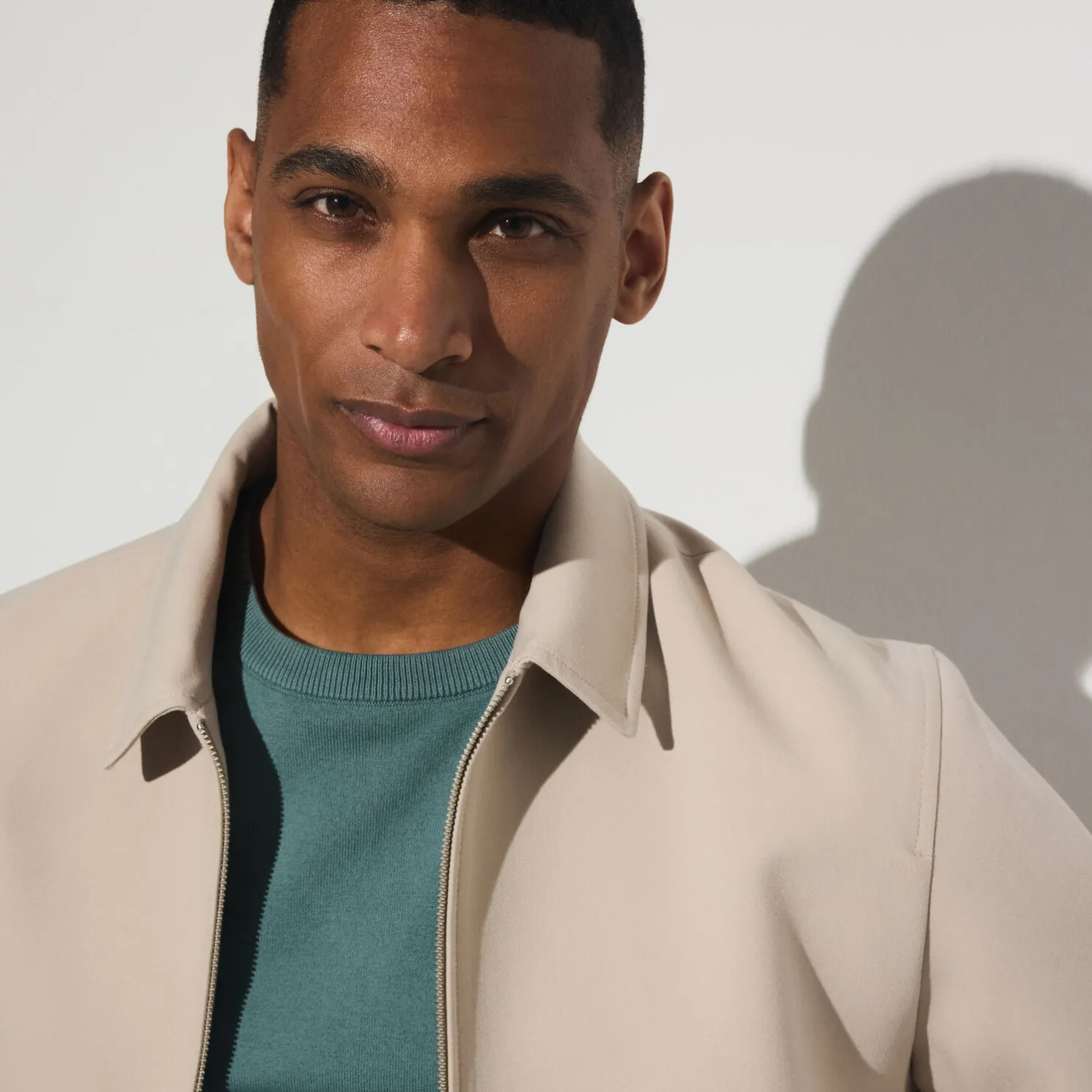 Essentiële trui met ronde hals