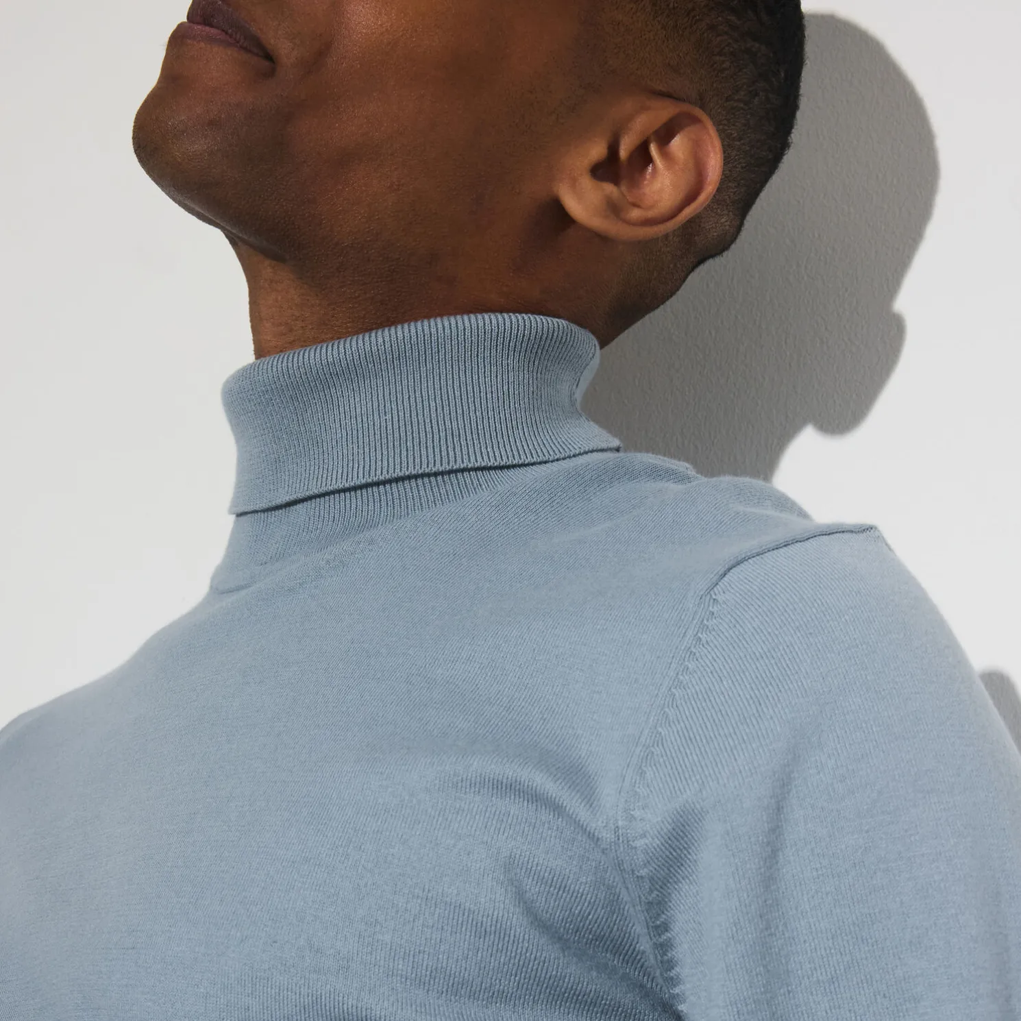 Essentiële trui met rolkraag