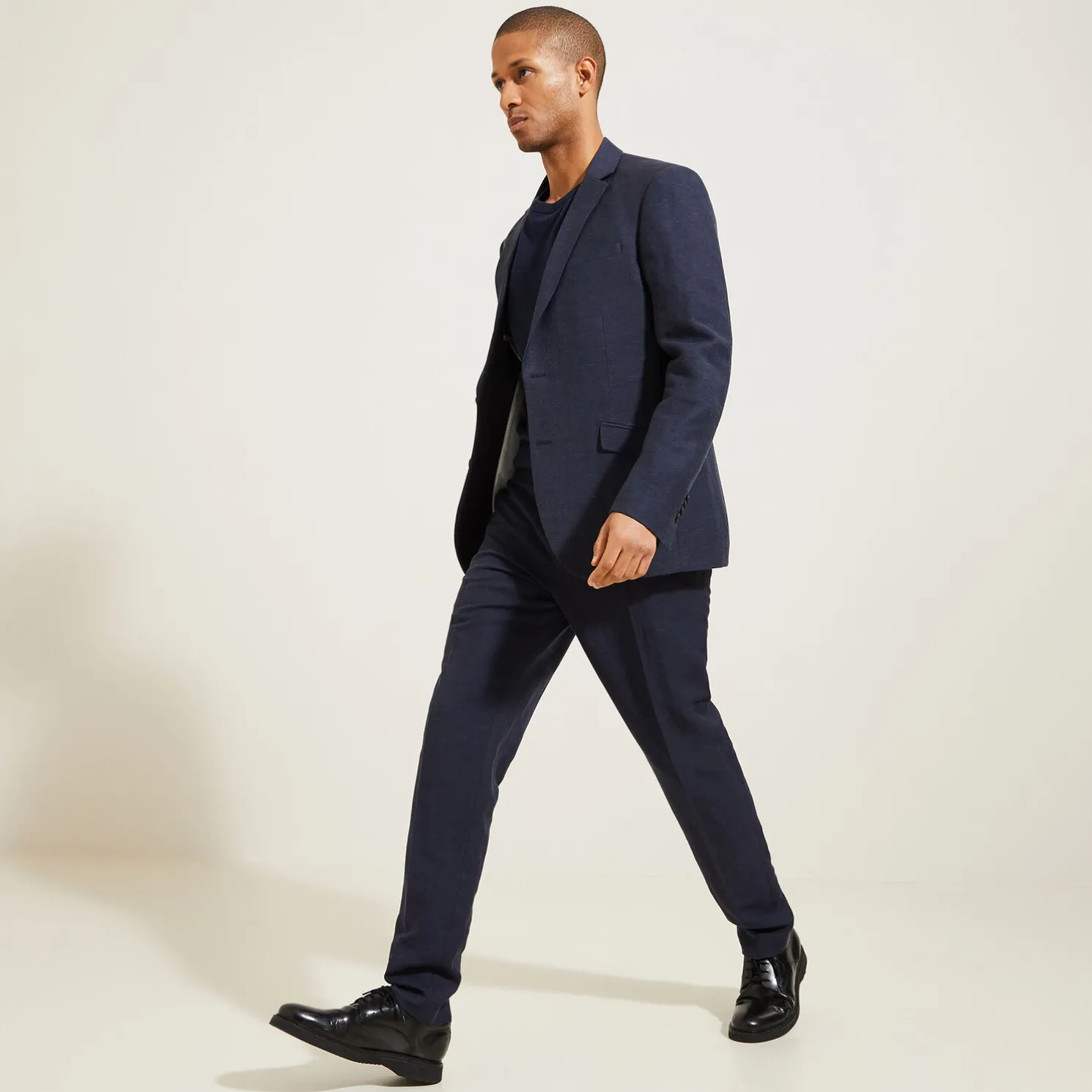 Essentiële trui met ronde hals