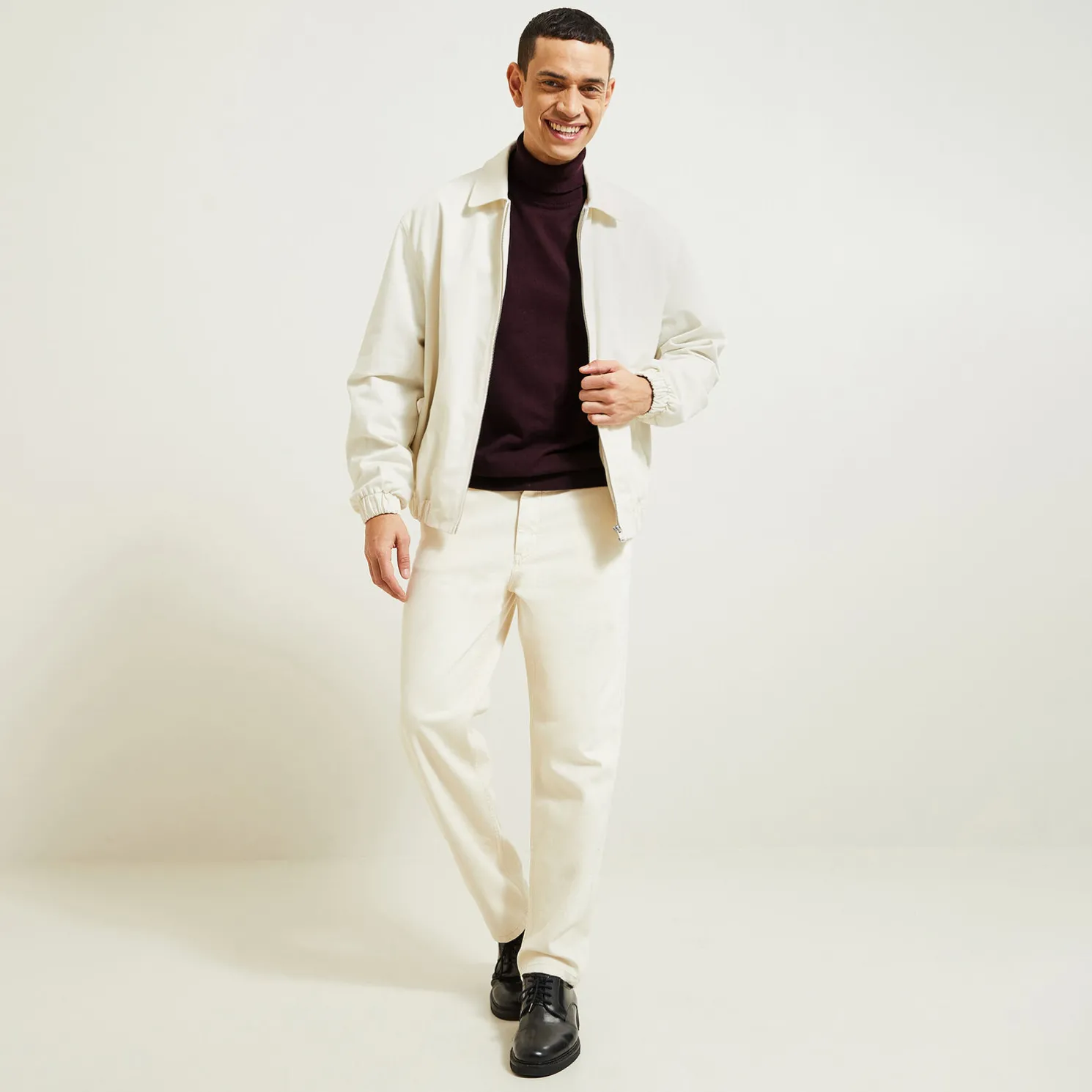 Essentiële trui met rolkraag