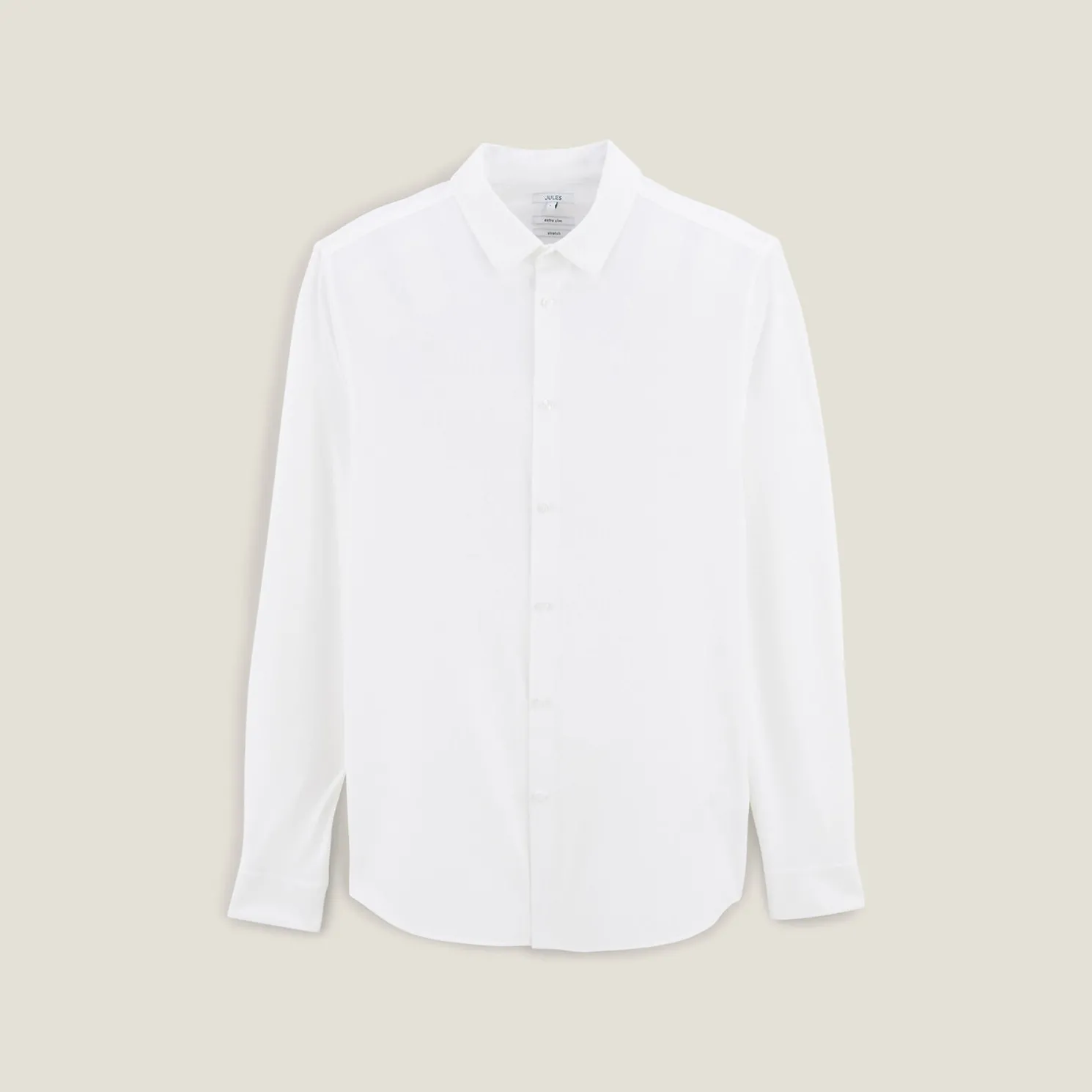 Extra slim fit polyamide elastaan overhemd