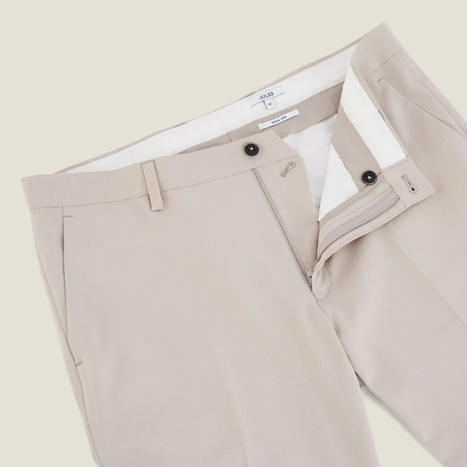 Extraslim kostuumbroek