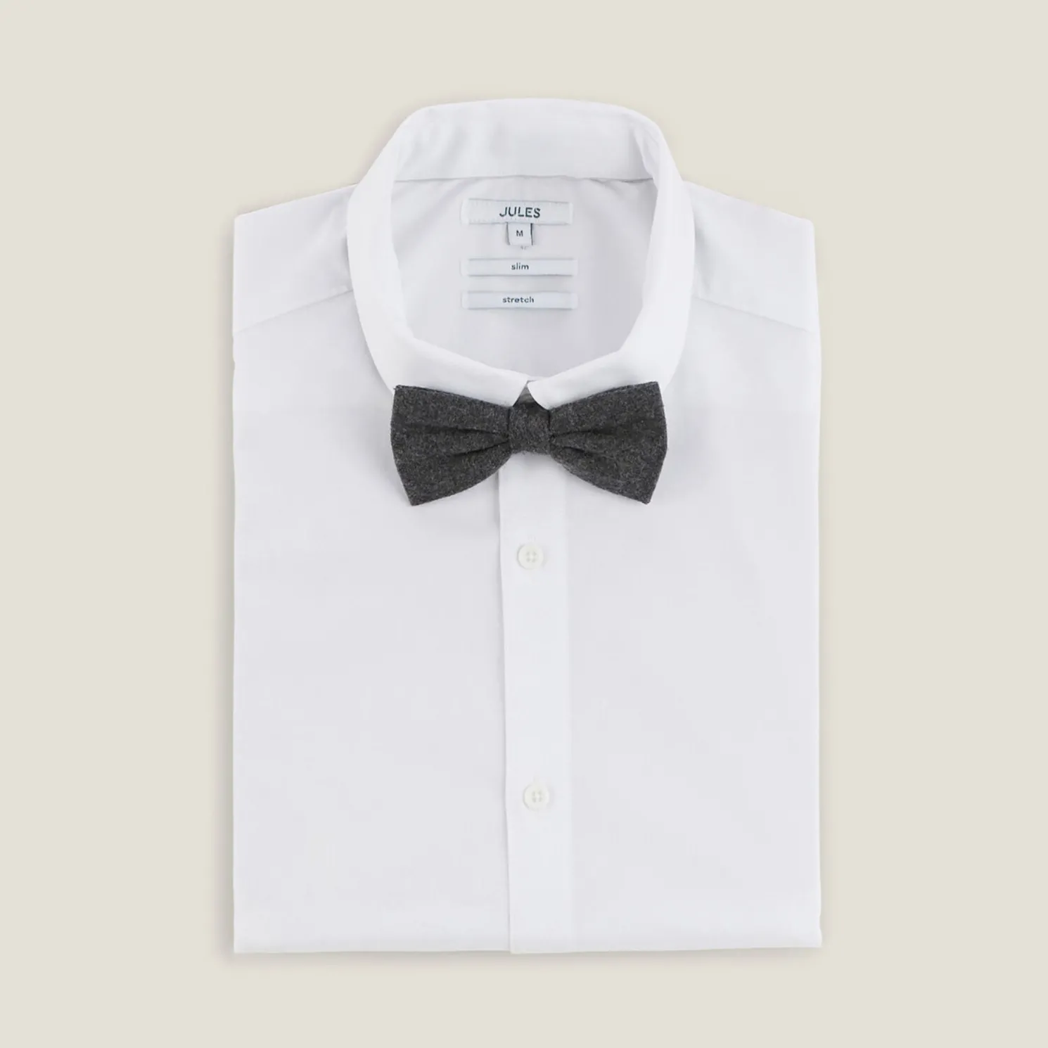 Flanellen vlinderdas