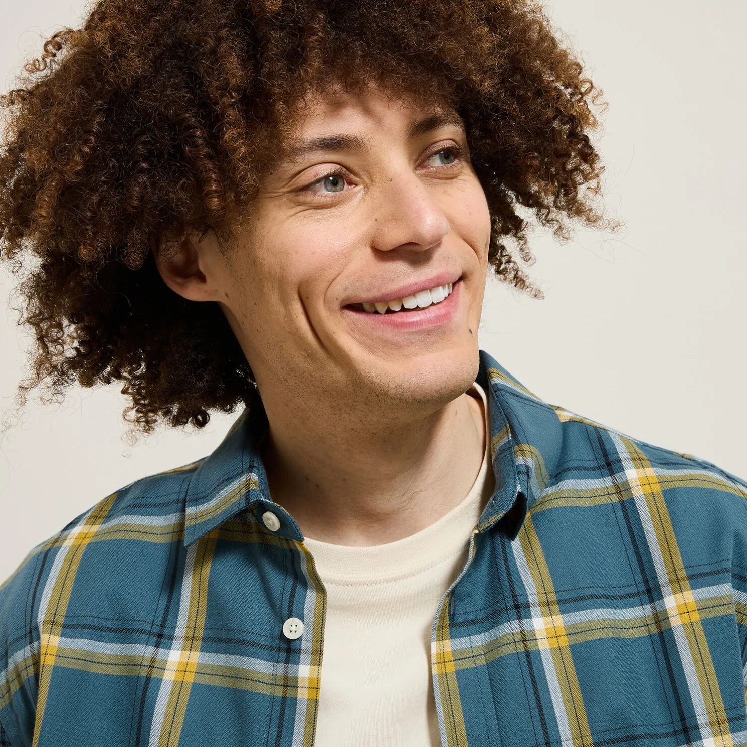 Geruit flanellen overhemd