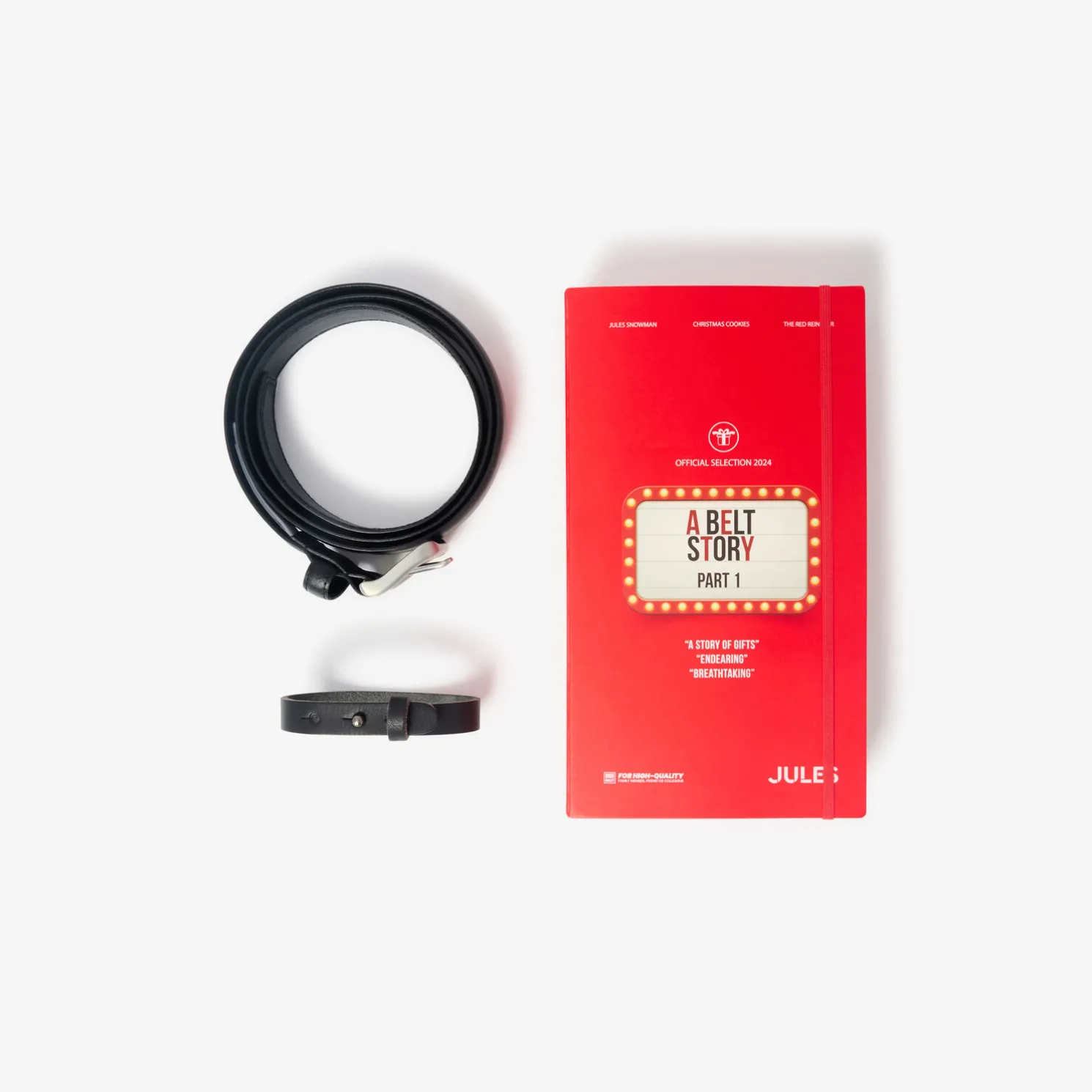 Geschenkbox Engelse versie riem met armband