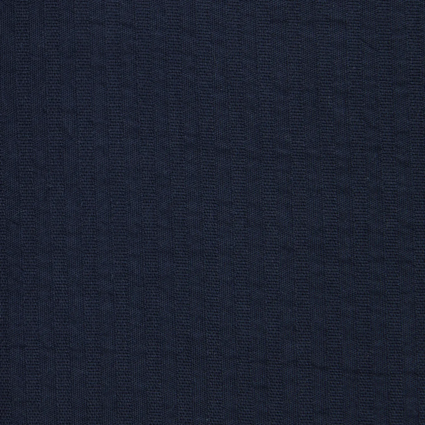 Gestreept overhemd in seersucker katoen