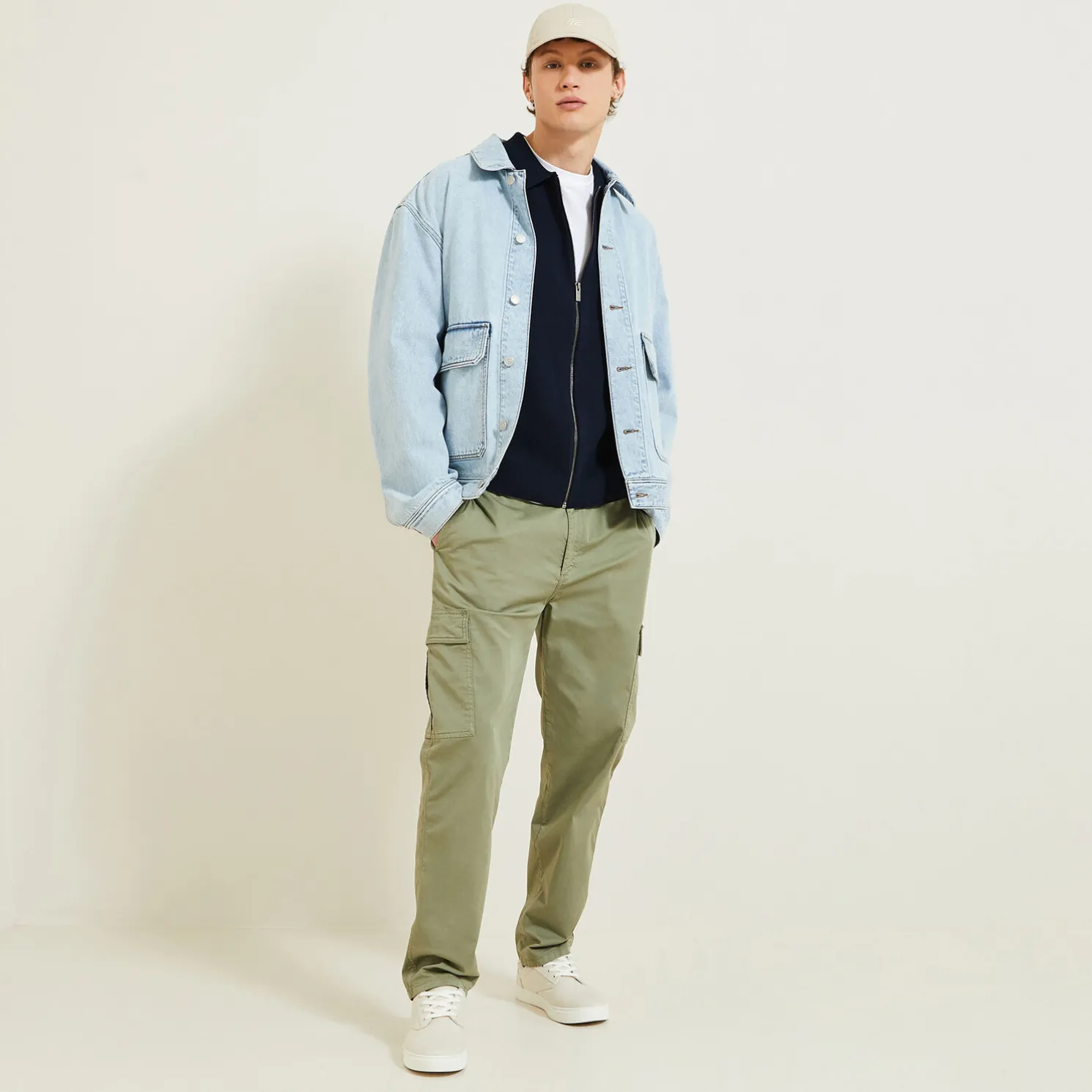 Giletvestje met hemdskraag