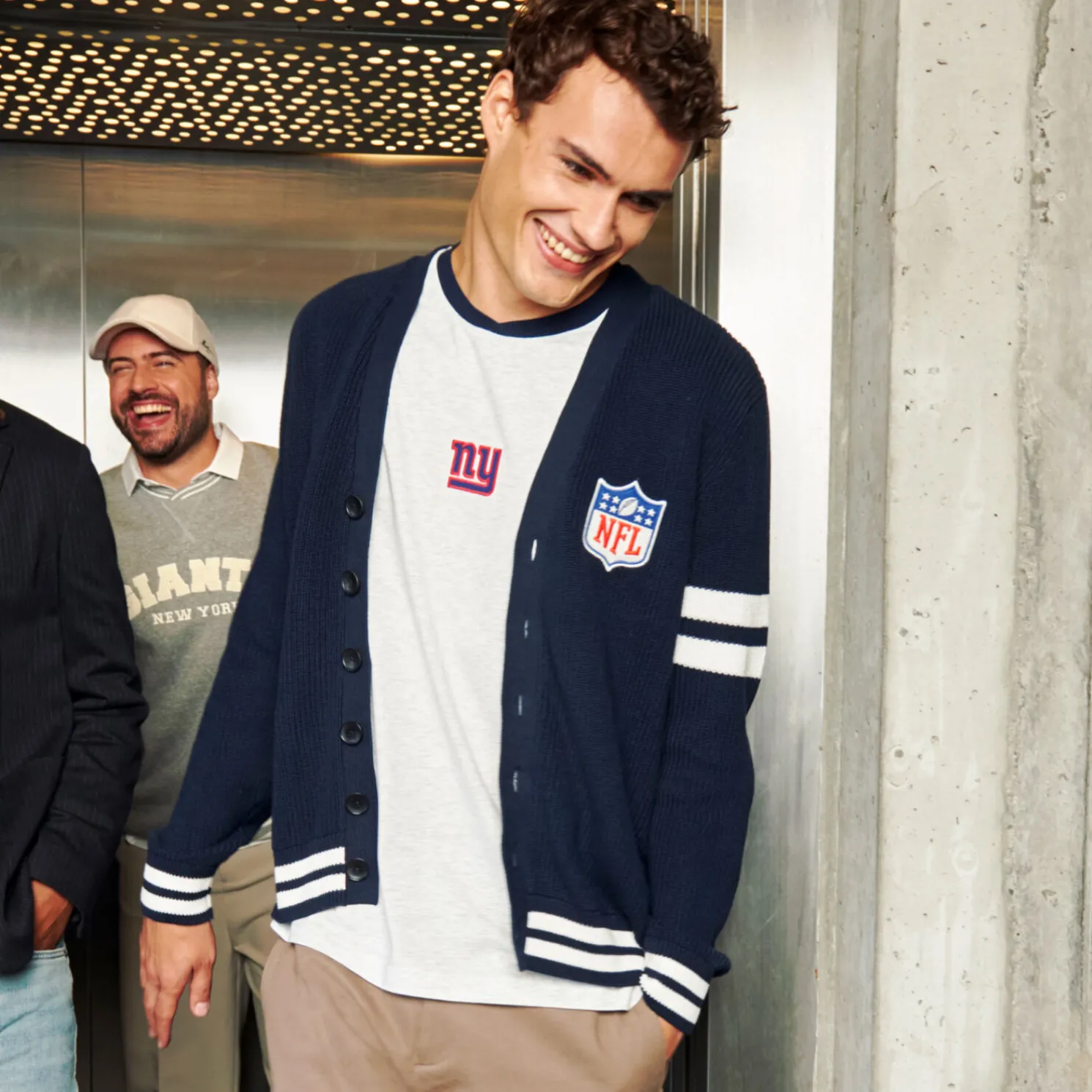 Giletvestje met knopen NFL-licentie