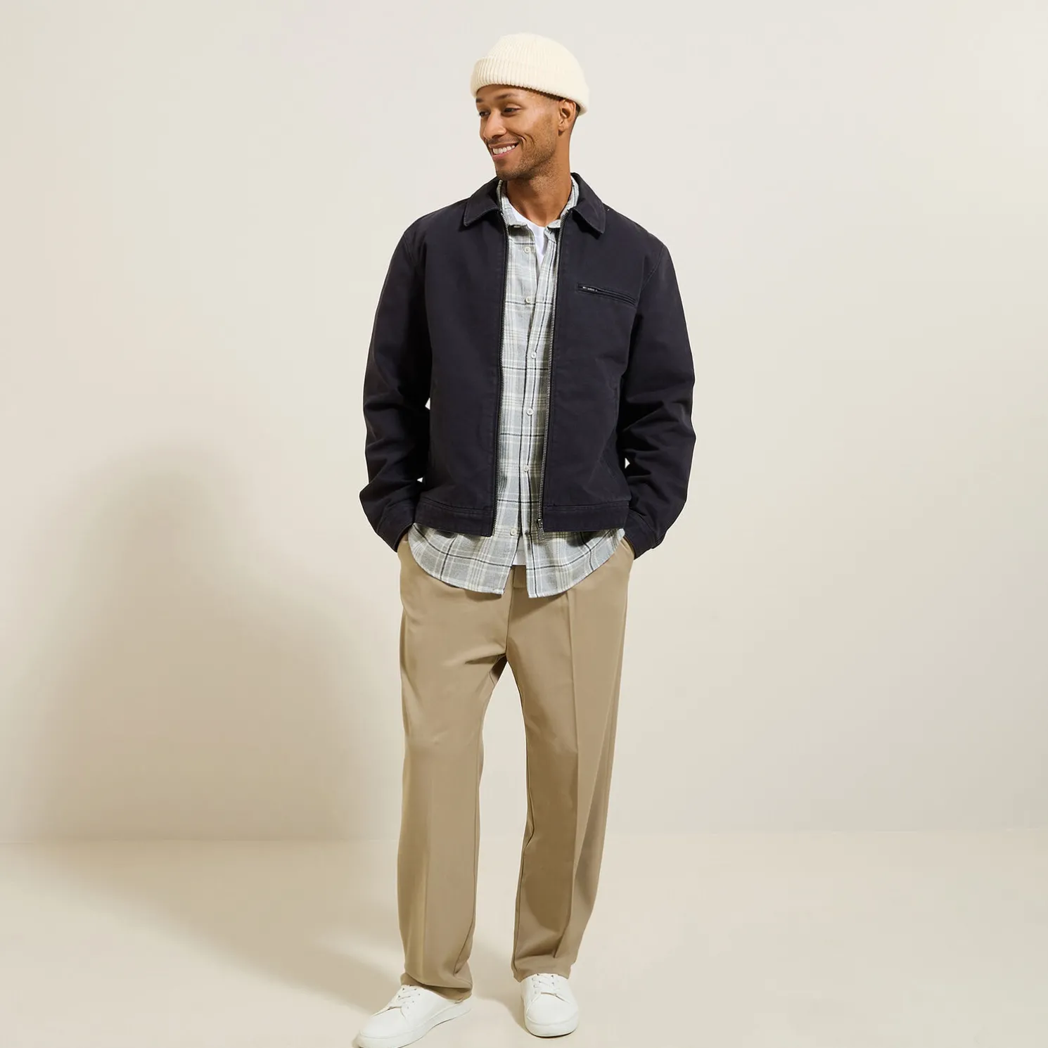 Hemd met ruitjes in flanelkatoen