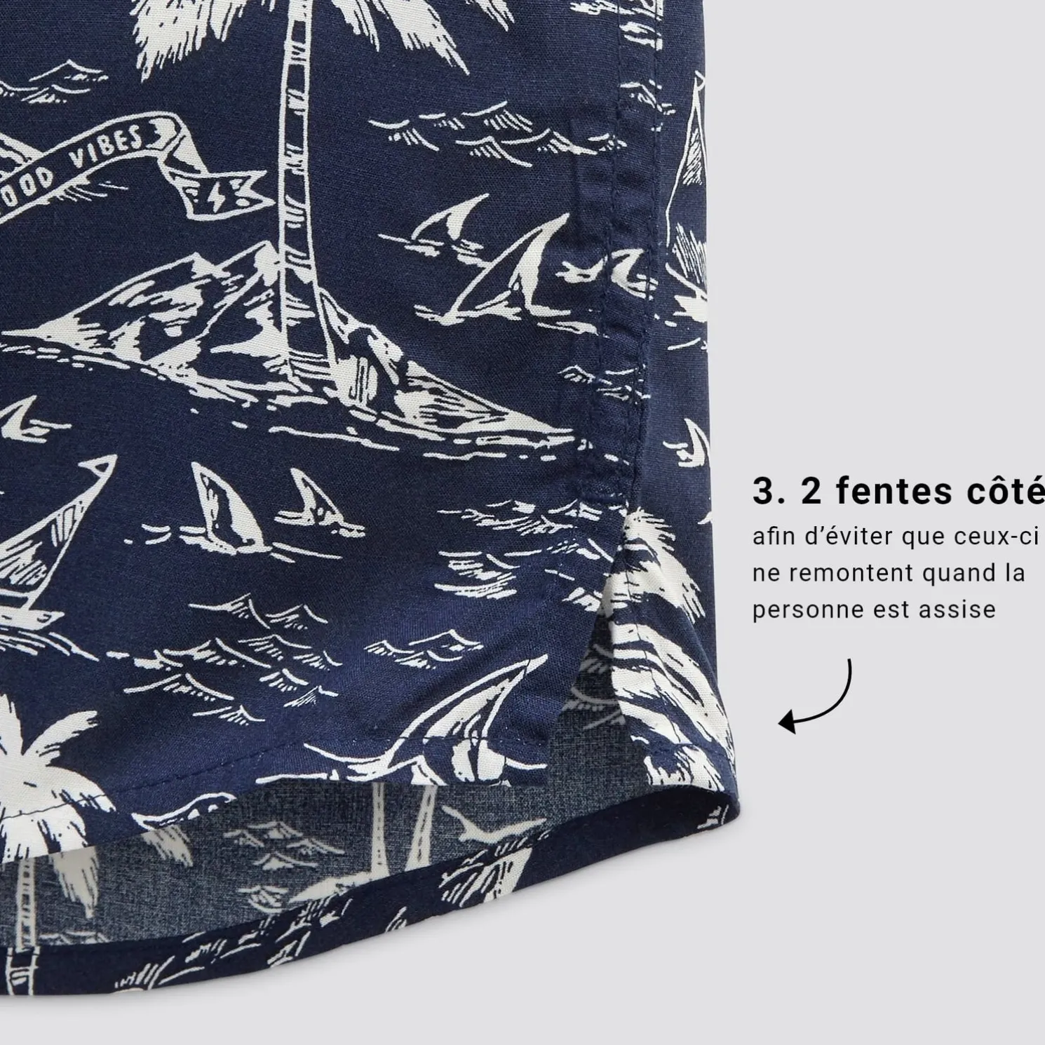 Hemdje voor personen met beperkte mobiliteit