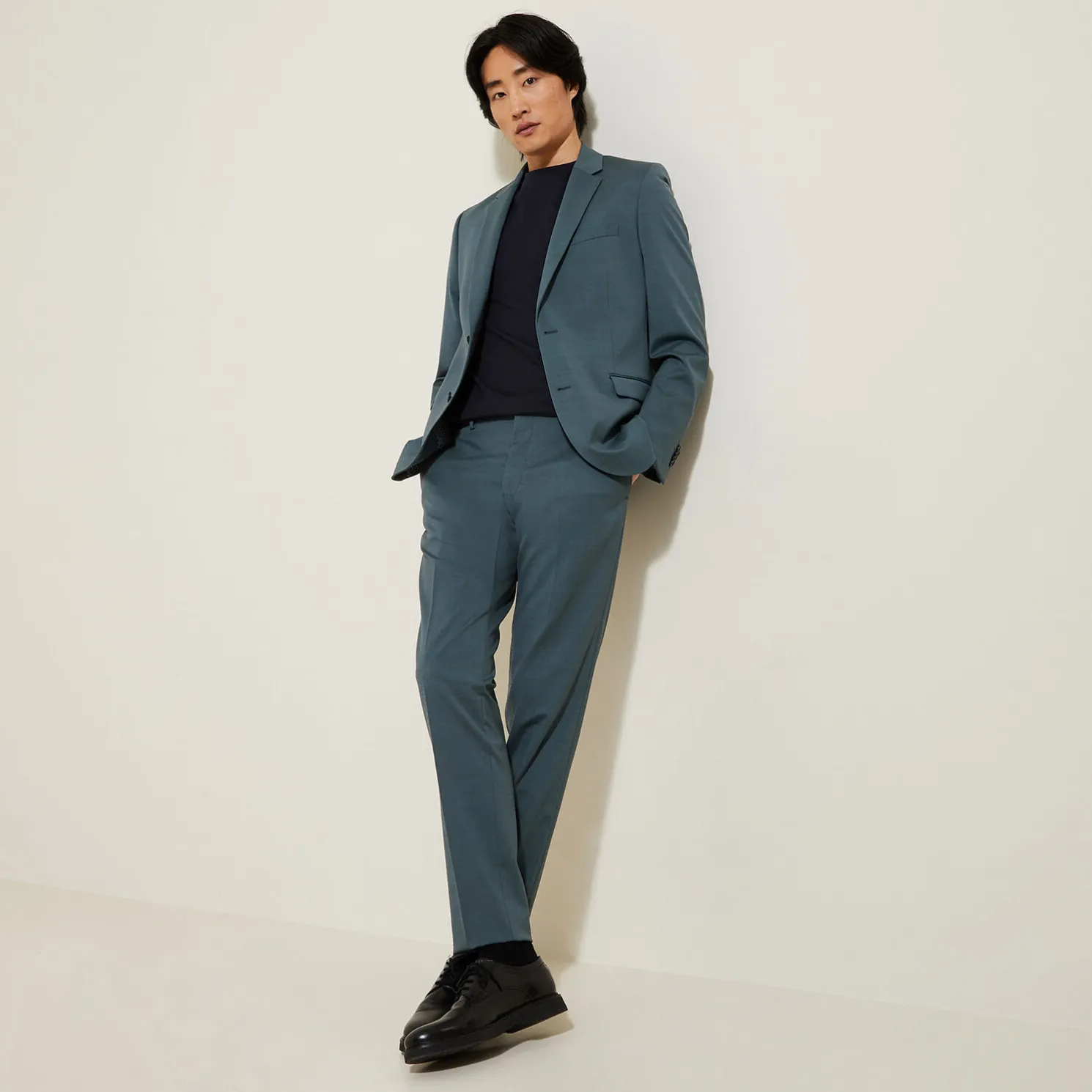 Het pakket slim kostuum - Blauw