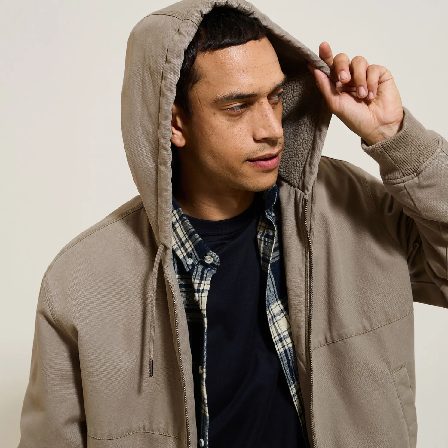 Jack met kap in katoen