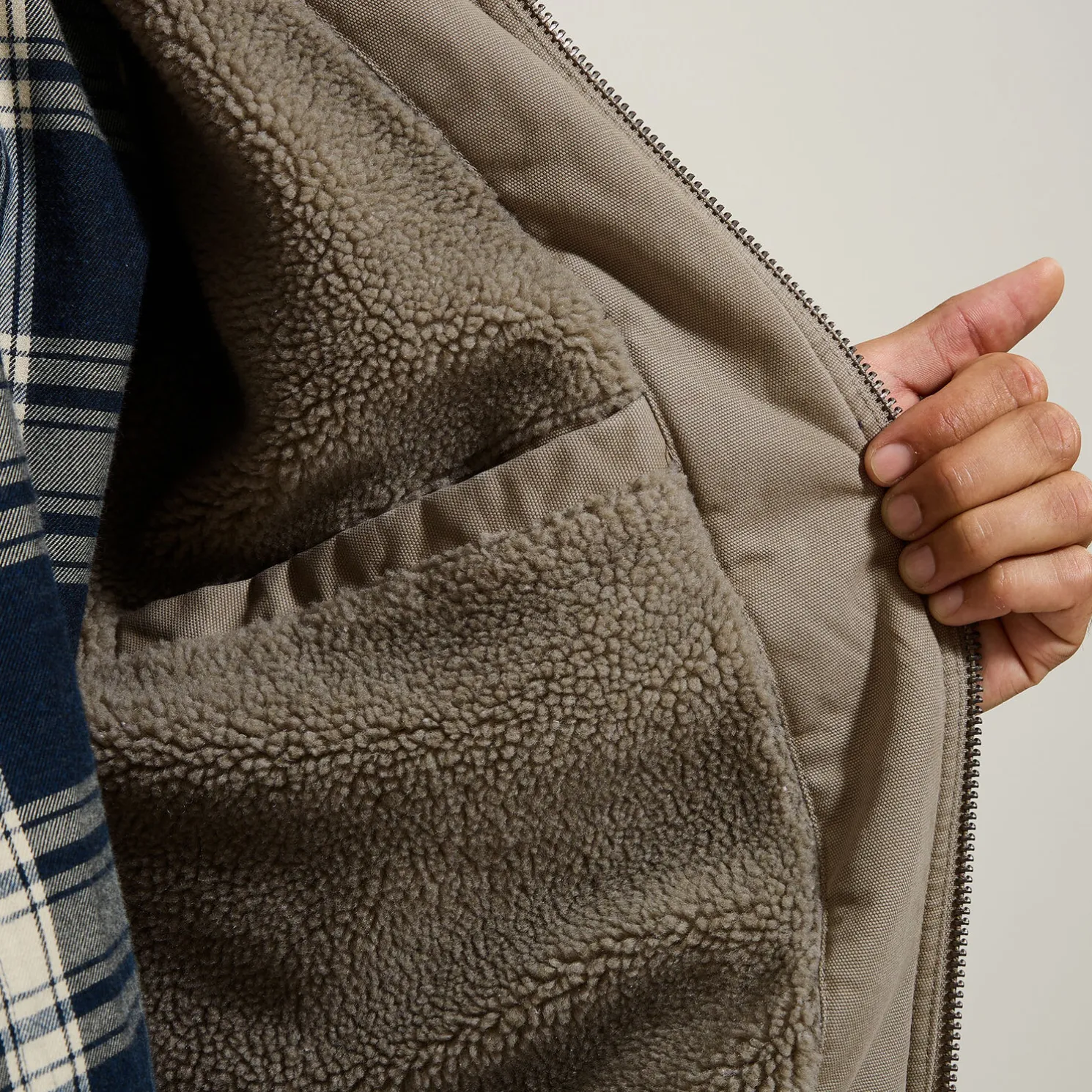 Jack met kap in katoen