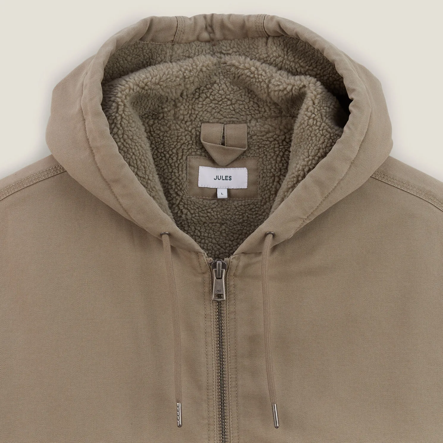 Jack met kap in katoen