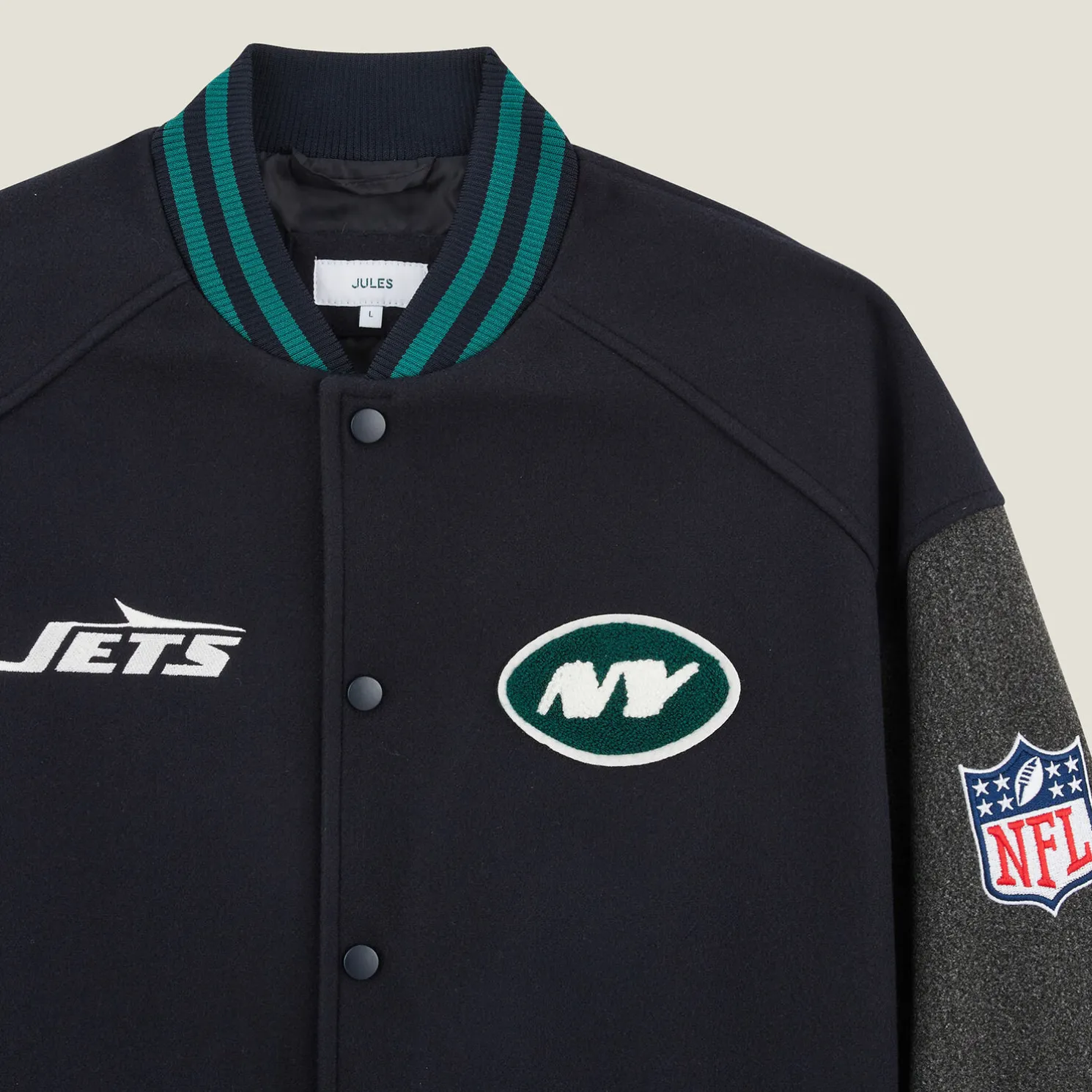 Jack met knopen en NFL-licentie