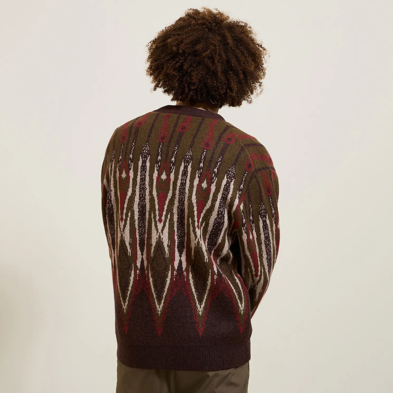 Jacquard gilet-vestje