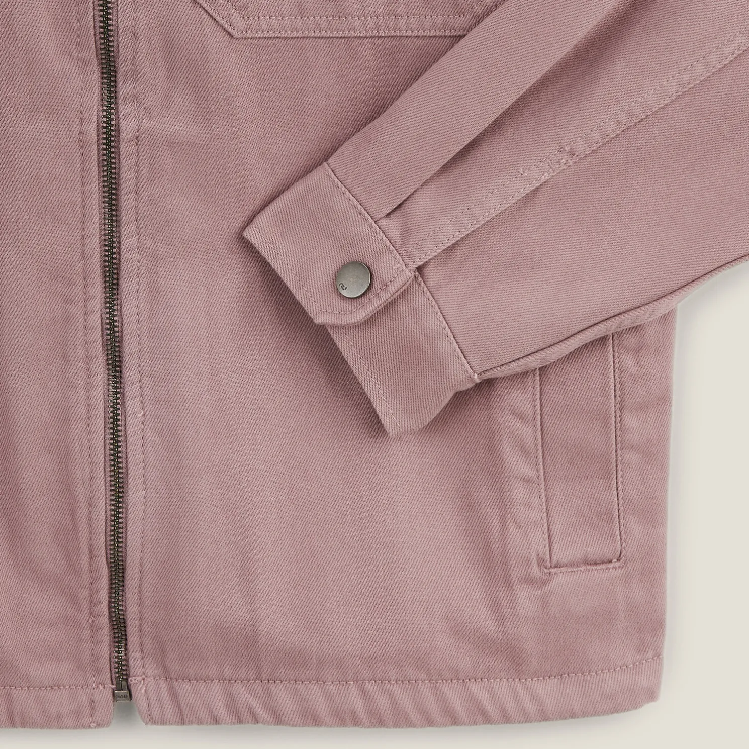 Katoenen overhemd met rits