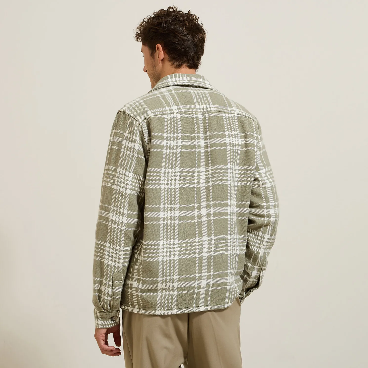 Katoenen overhemd met ruitjes