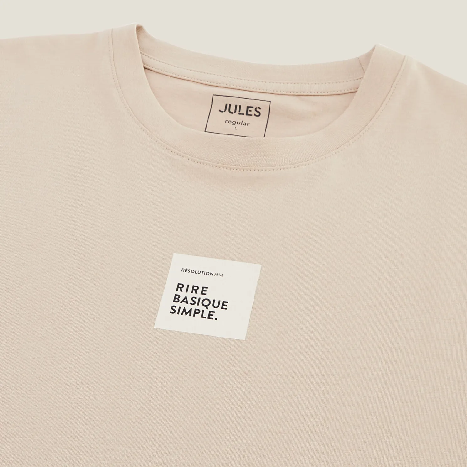 Kerst-T-shirt met ronde hals