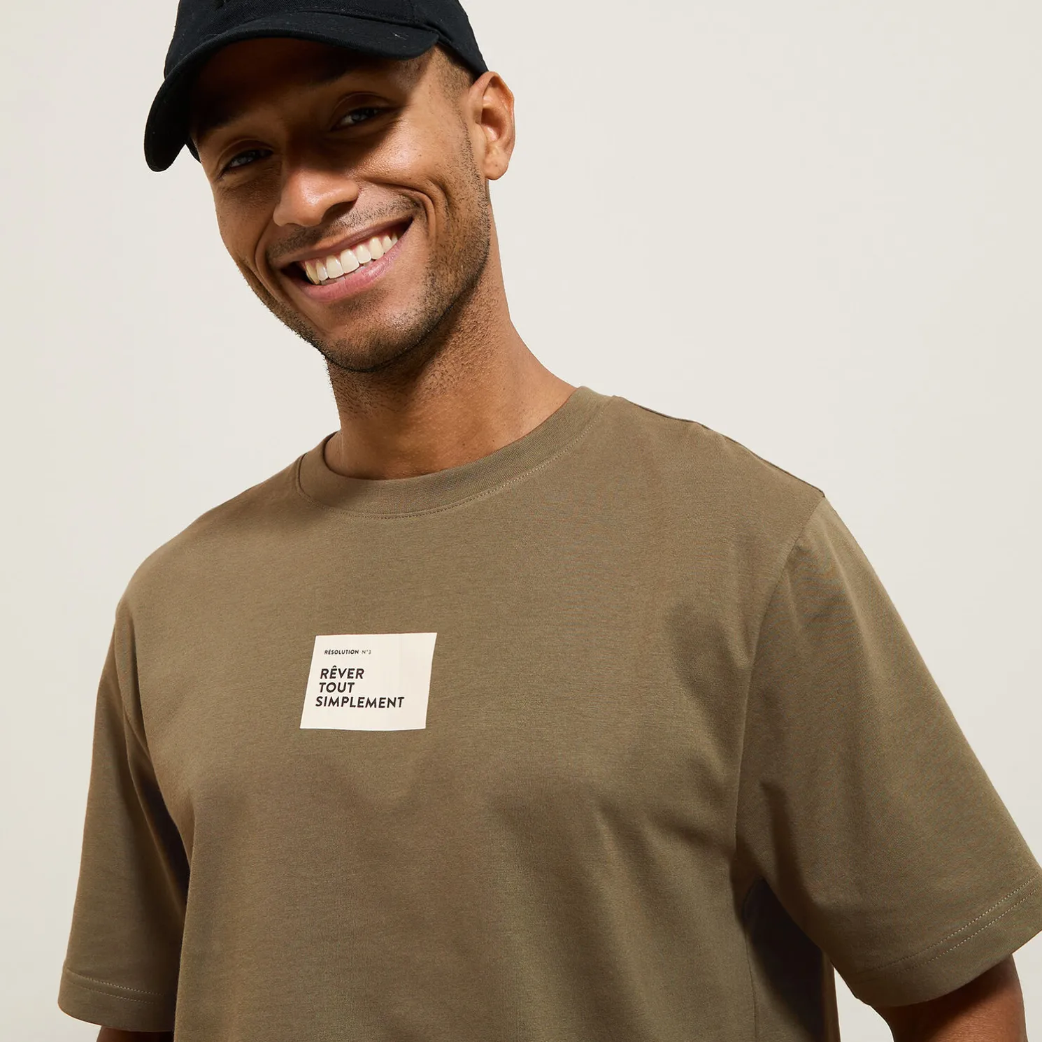 Kerst-T-shirt met ronde hals