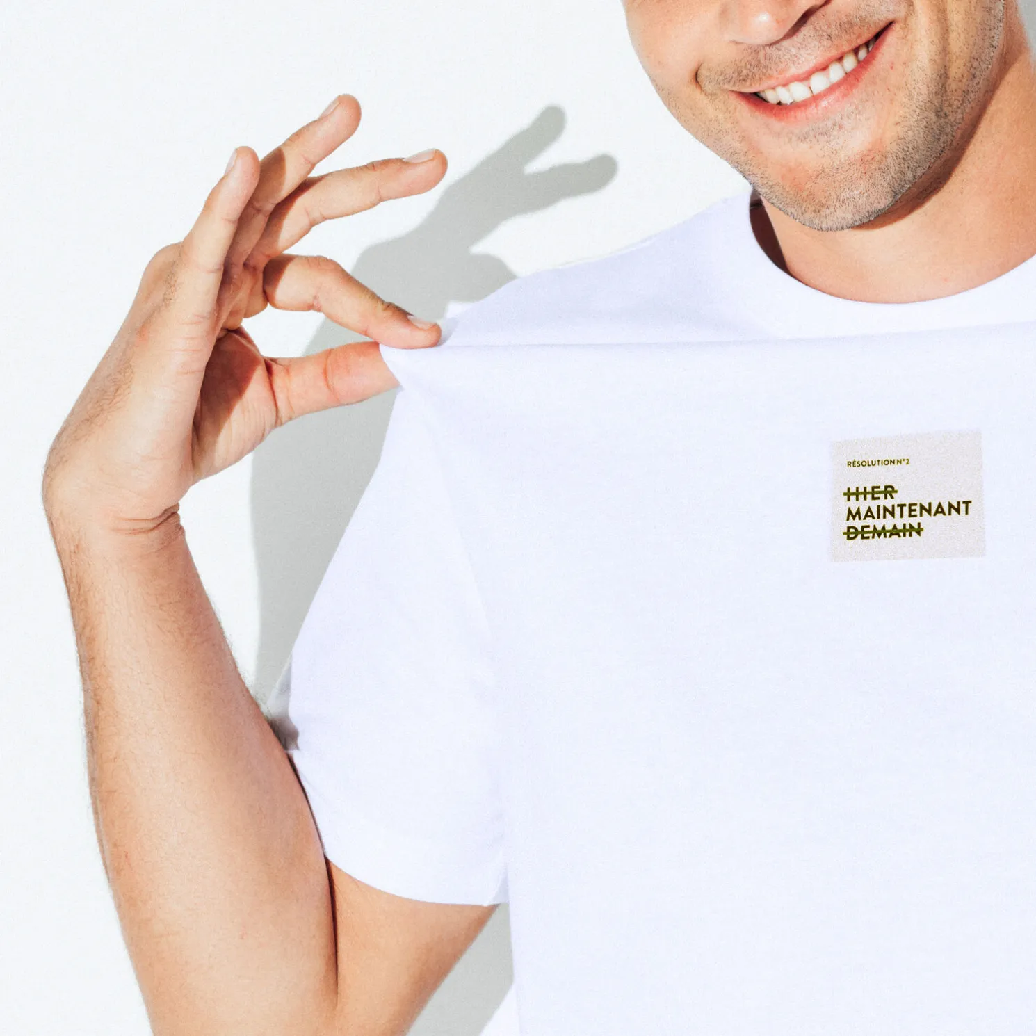 Kerst-T-shirt met ronde hals