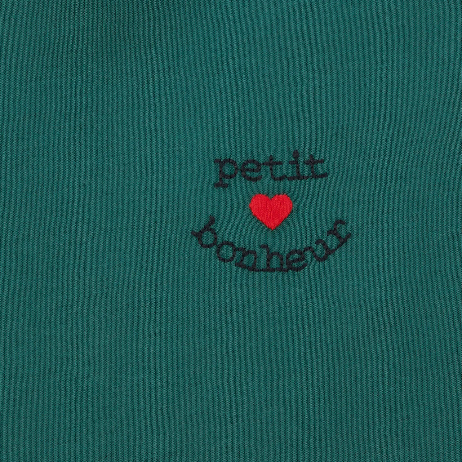 Kinder-T-shirt met borduursel op de borstn