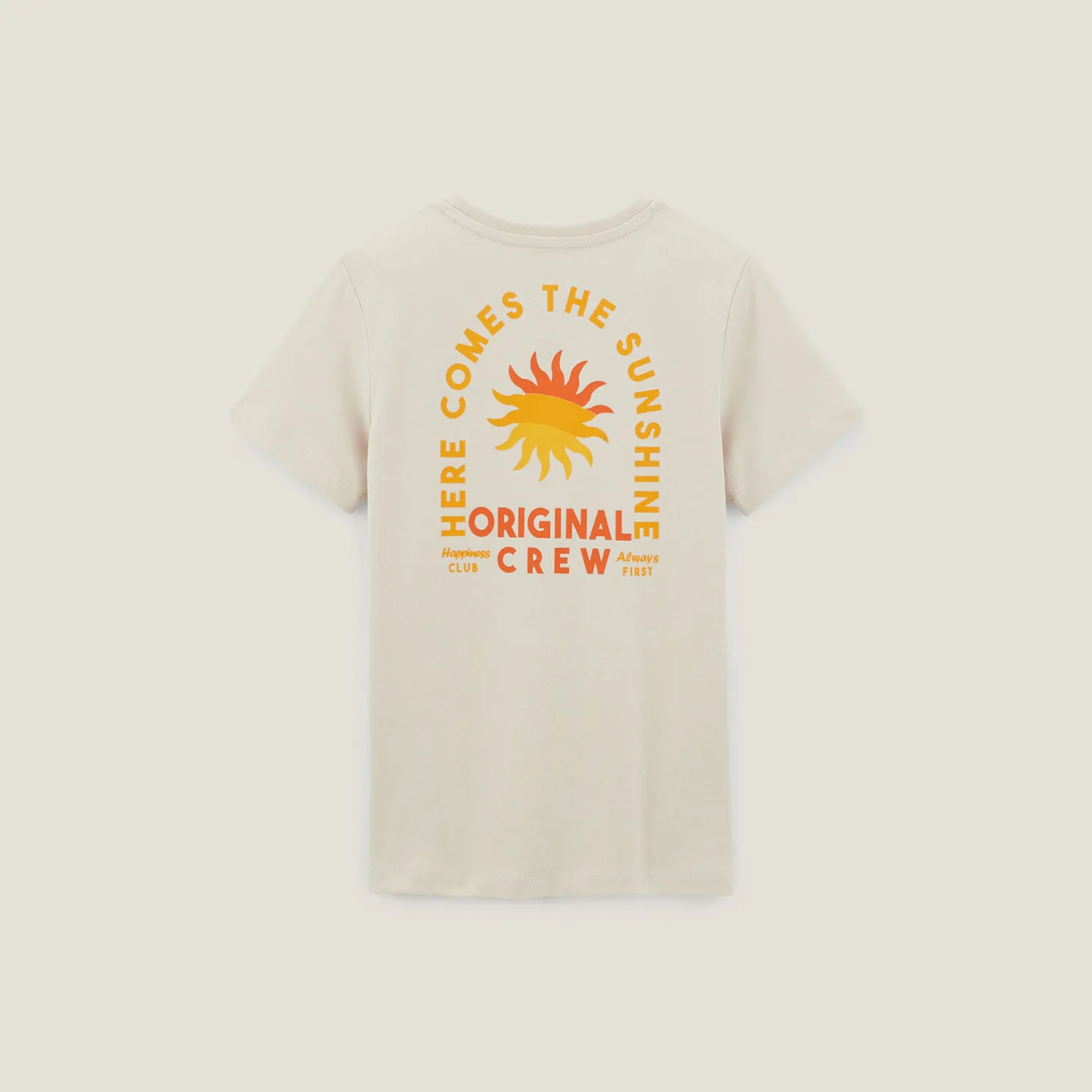 Kinder-T-shirt met print op voor-en achterkant