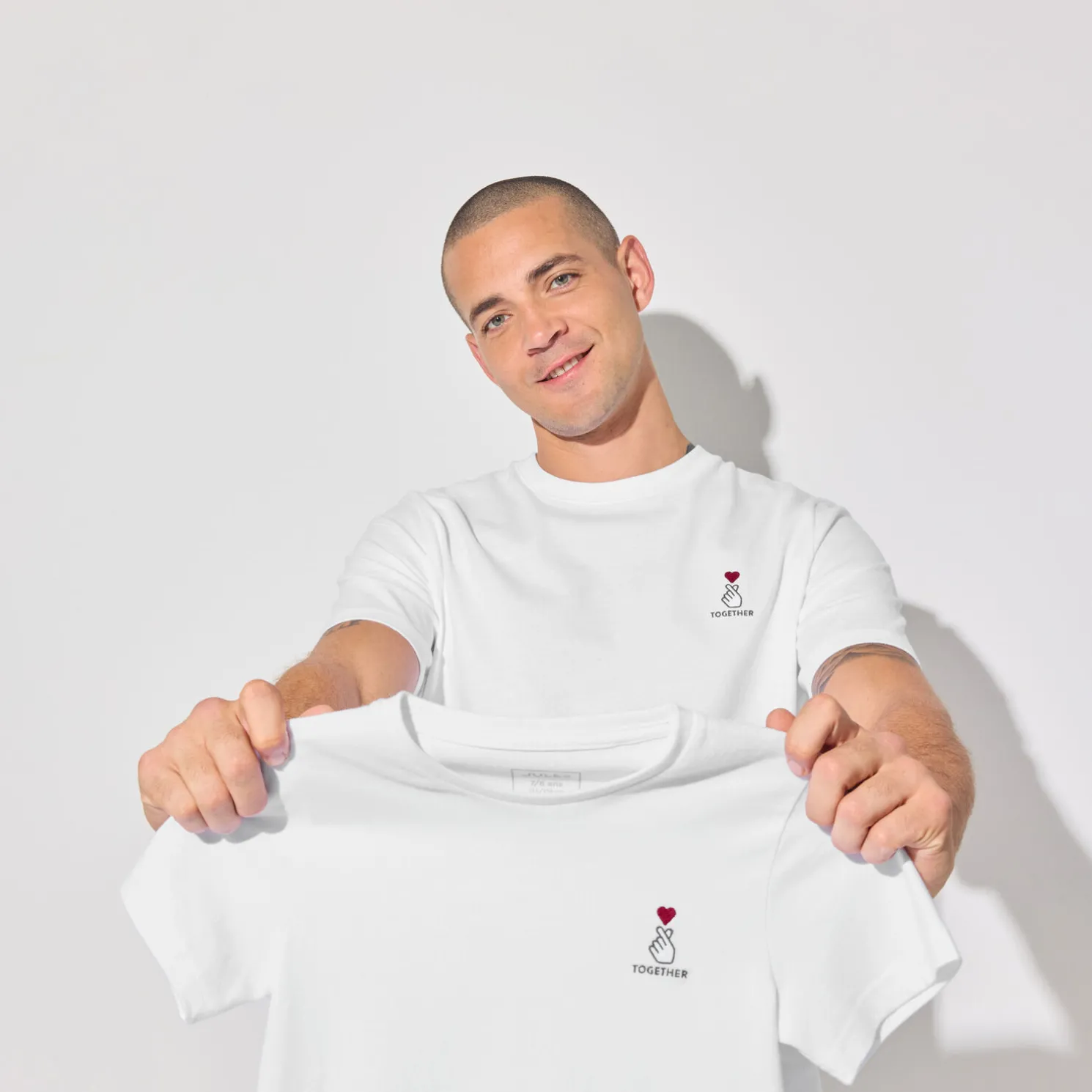 Kinder-T-shirt met ronde hals