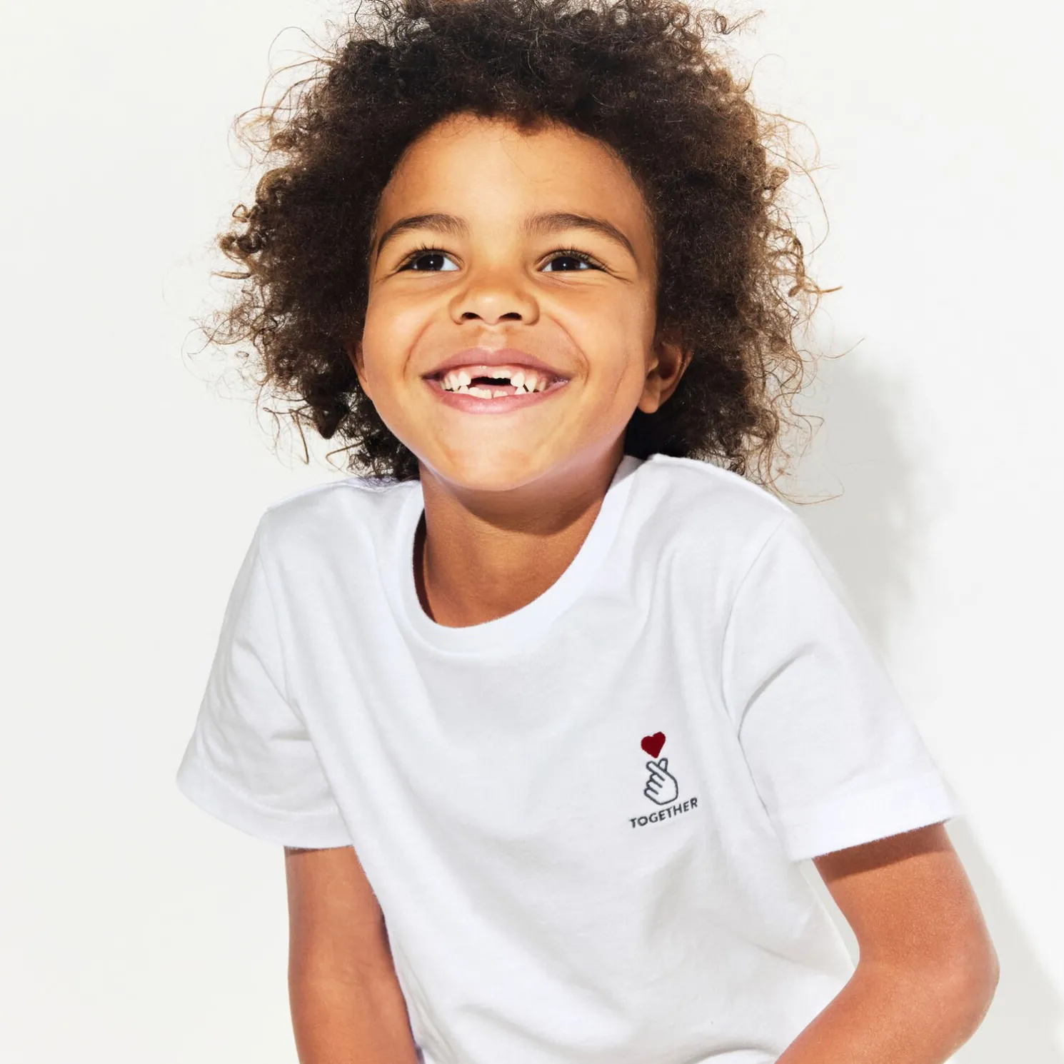 Kinder-T-shirt met ronde hals