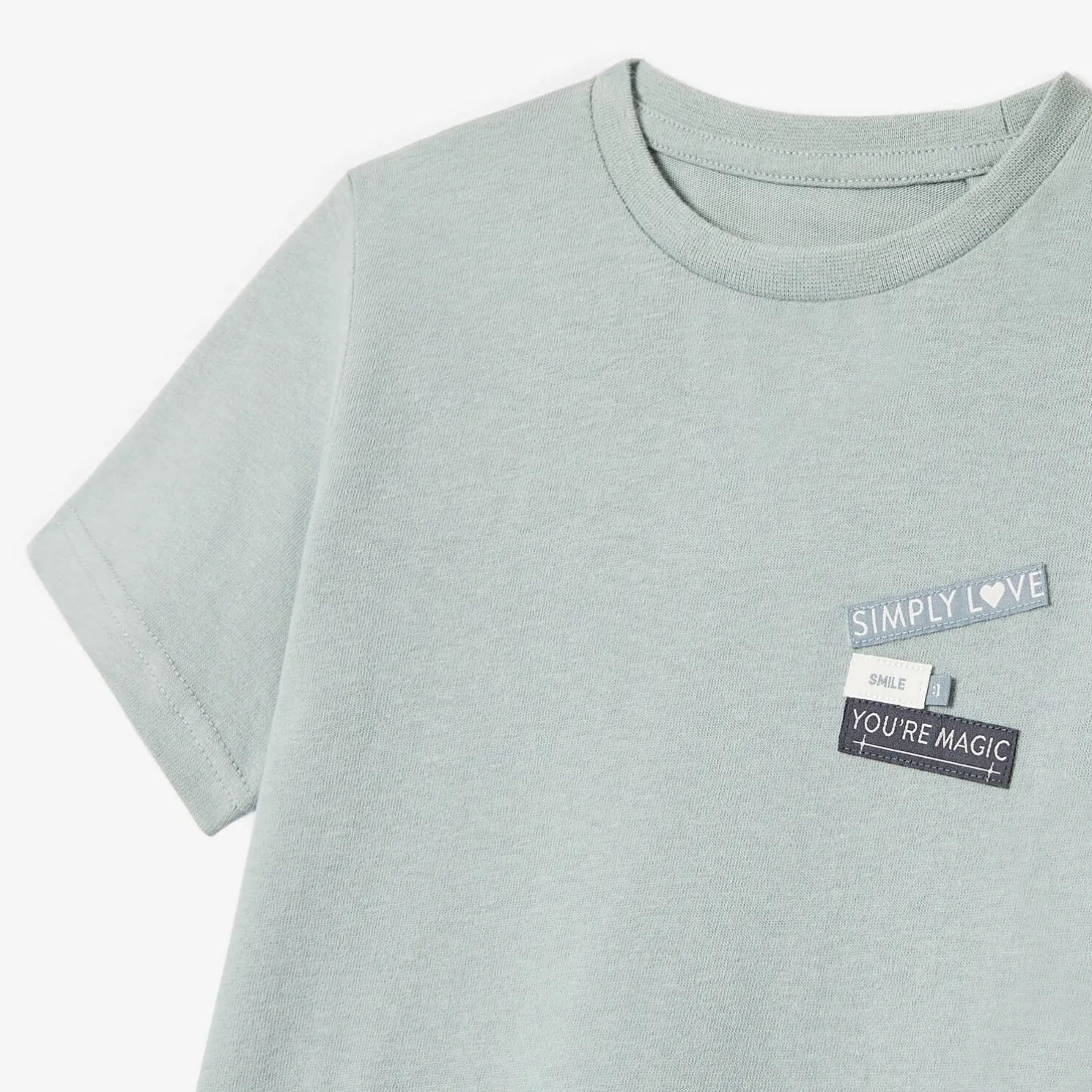 Kinder-T-shirt met ronde hals