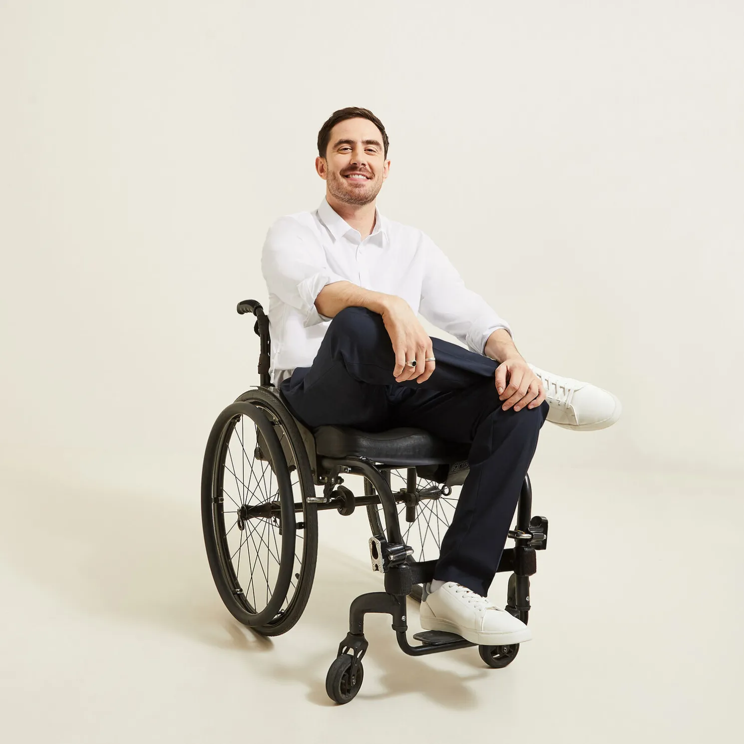 Kostuumbroek voor personen met beperkte mobiliteit