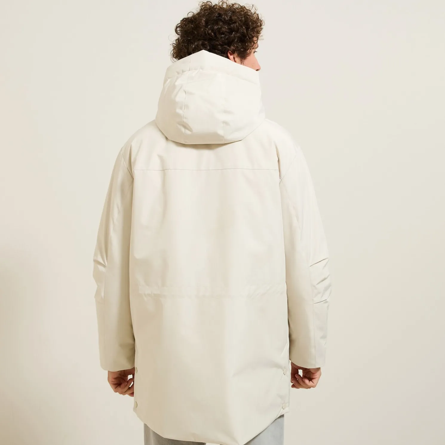 Lange waterafstotende winterparka